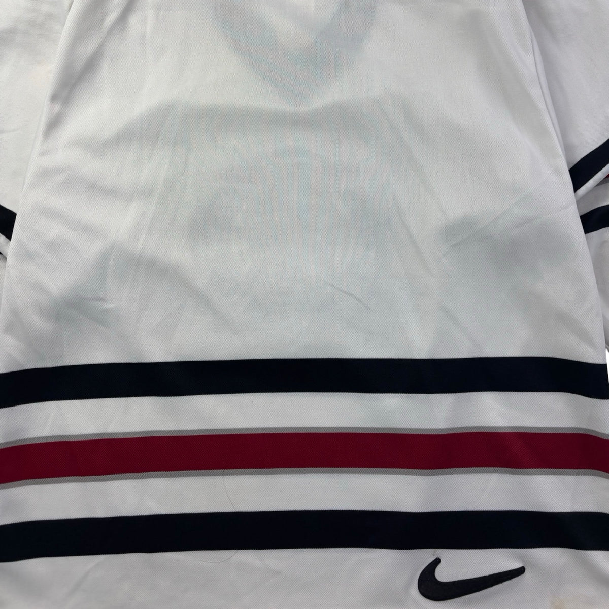 Vintage Nike Red Deer Rebels WHL Jersey White/Black