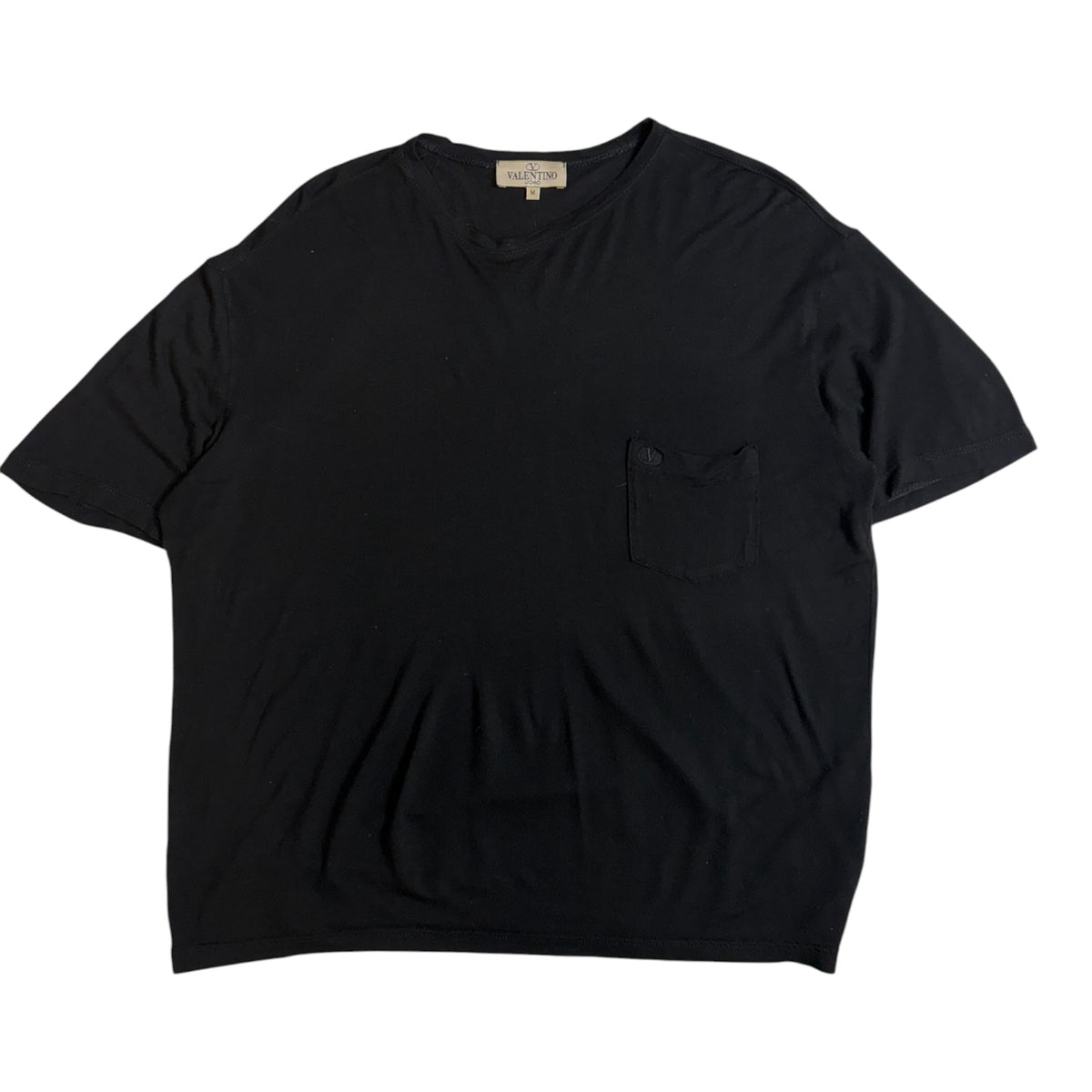 Valentino Pocket T-Shirt Black