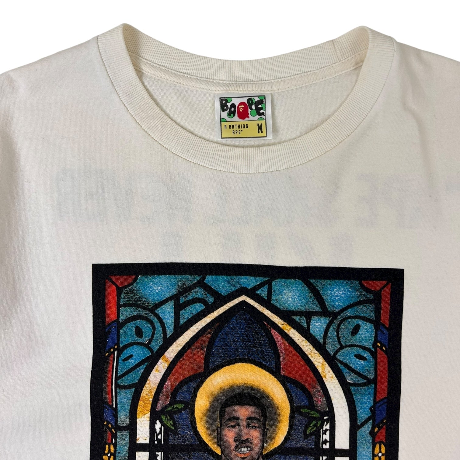 Bape X A$ap Ferg Traplord T-Shirt White