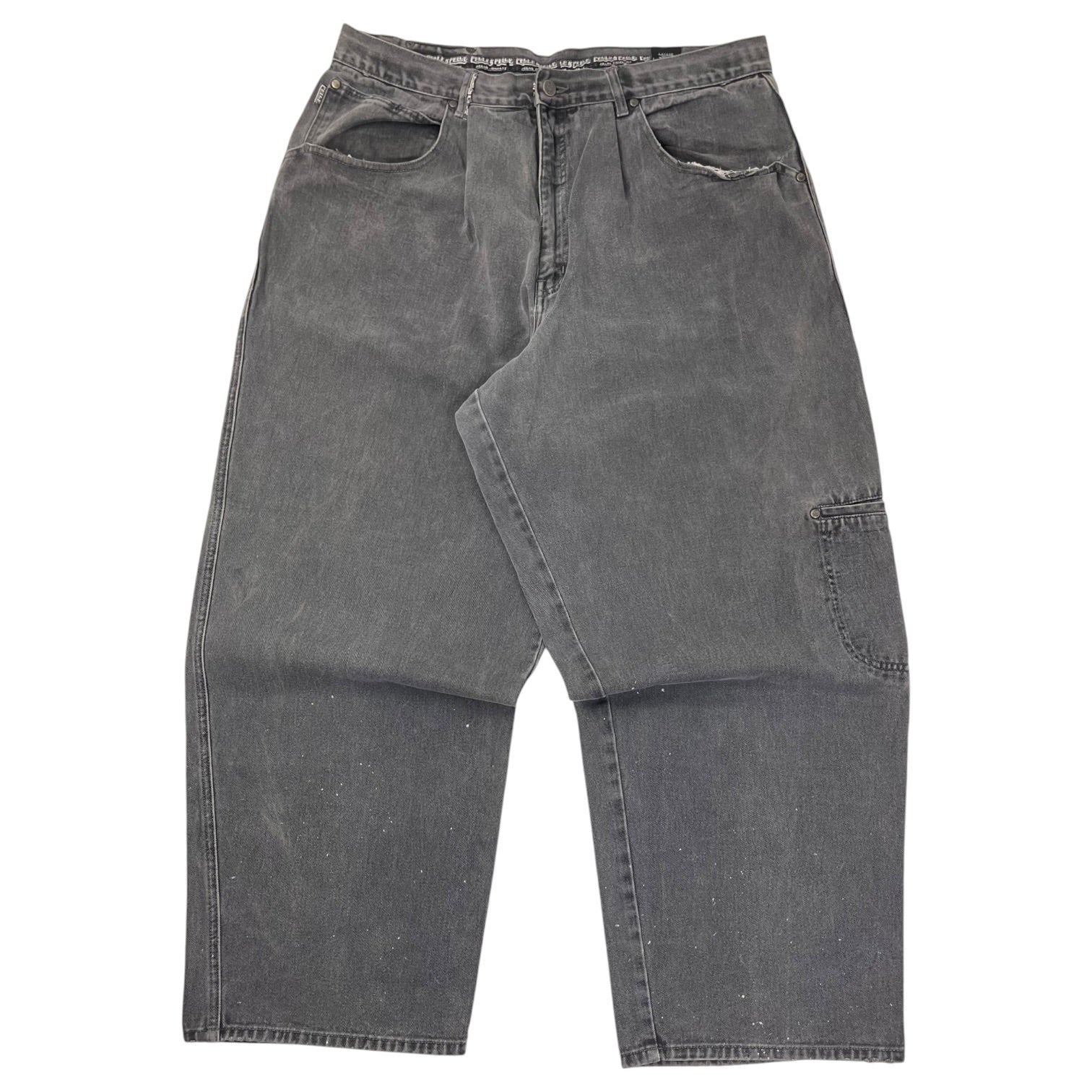 Vintage Y2K Pelle Pelle Denim Bottoms Grey