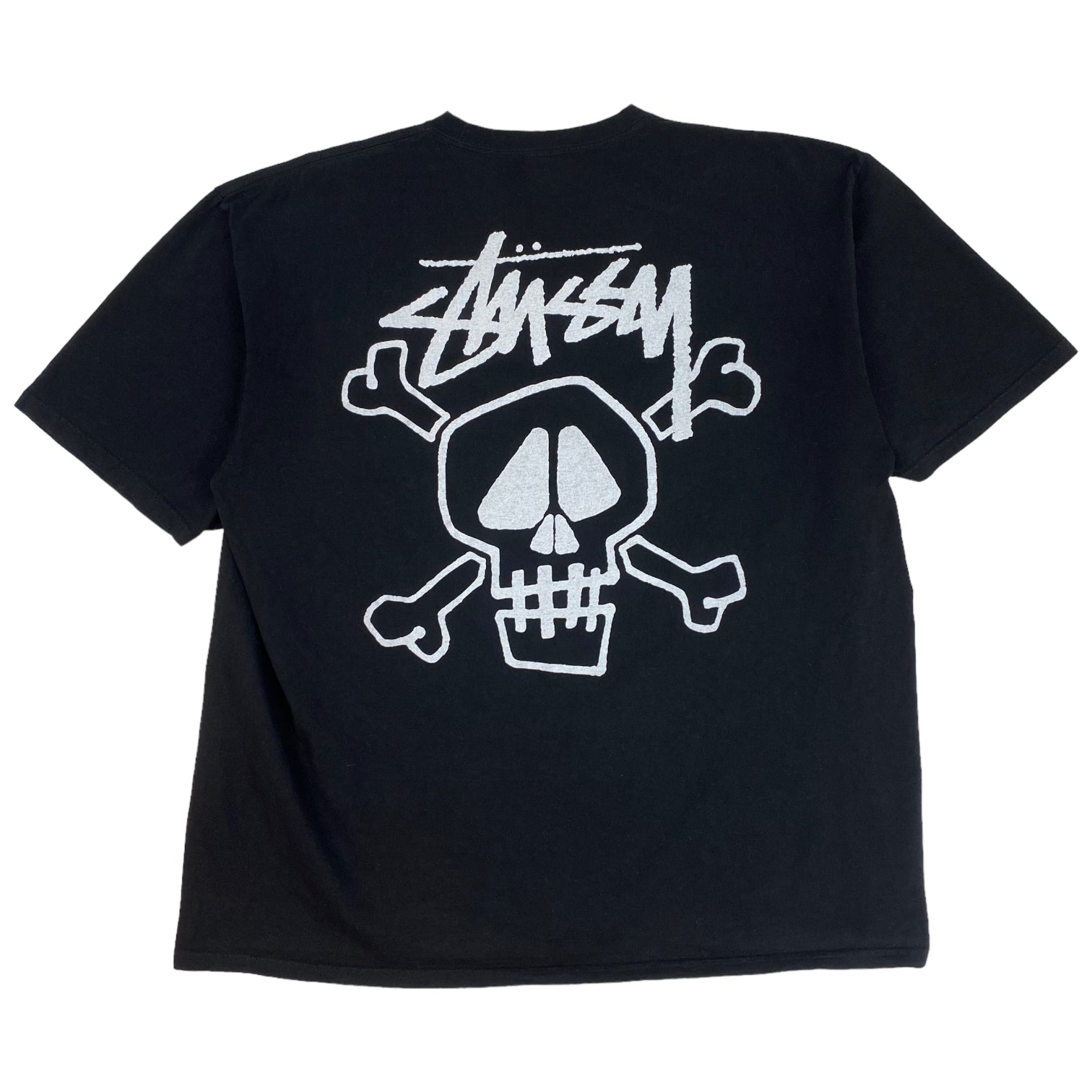 Stüssy Skull & Bones T-Shirt Black