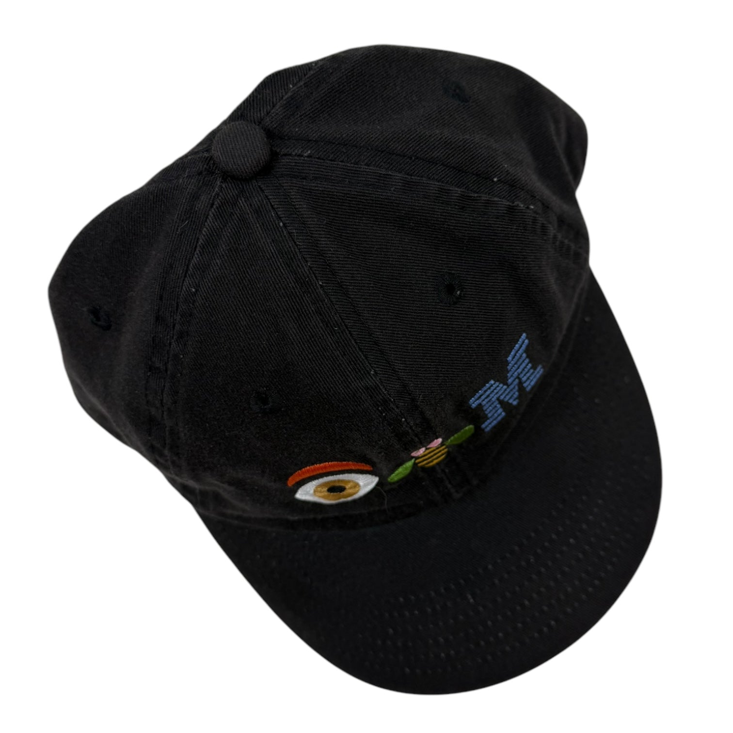 Vintage IBM Strapback Hat Black