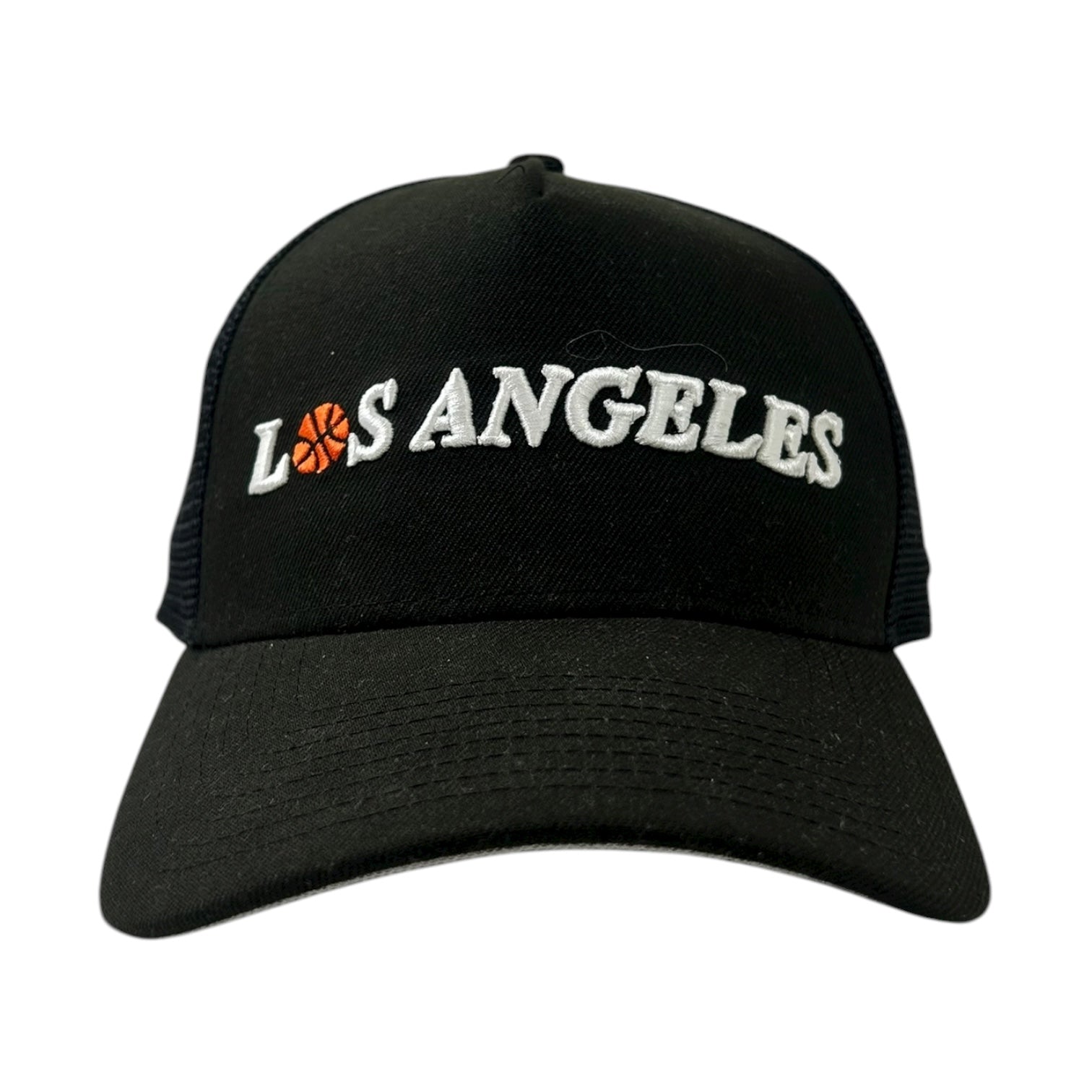 New Era Los Angeles Lakers Trucker Hat Black