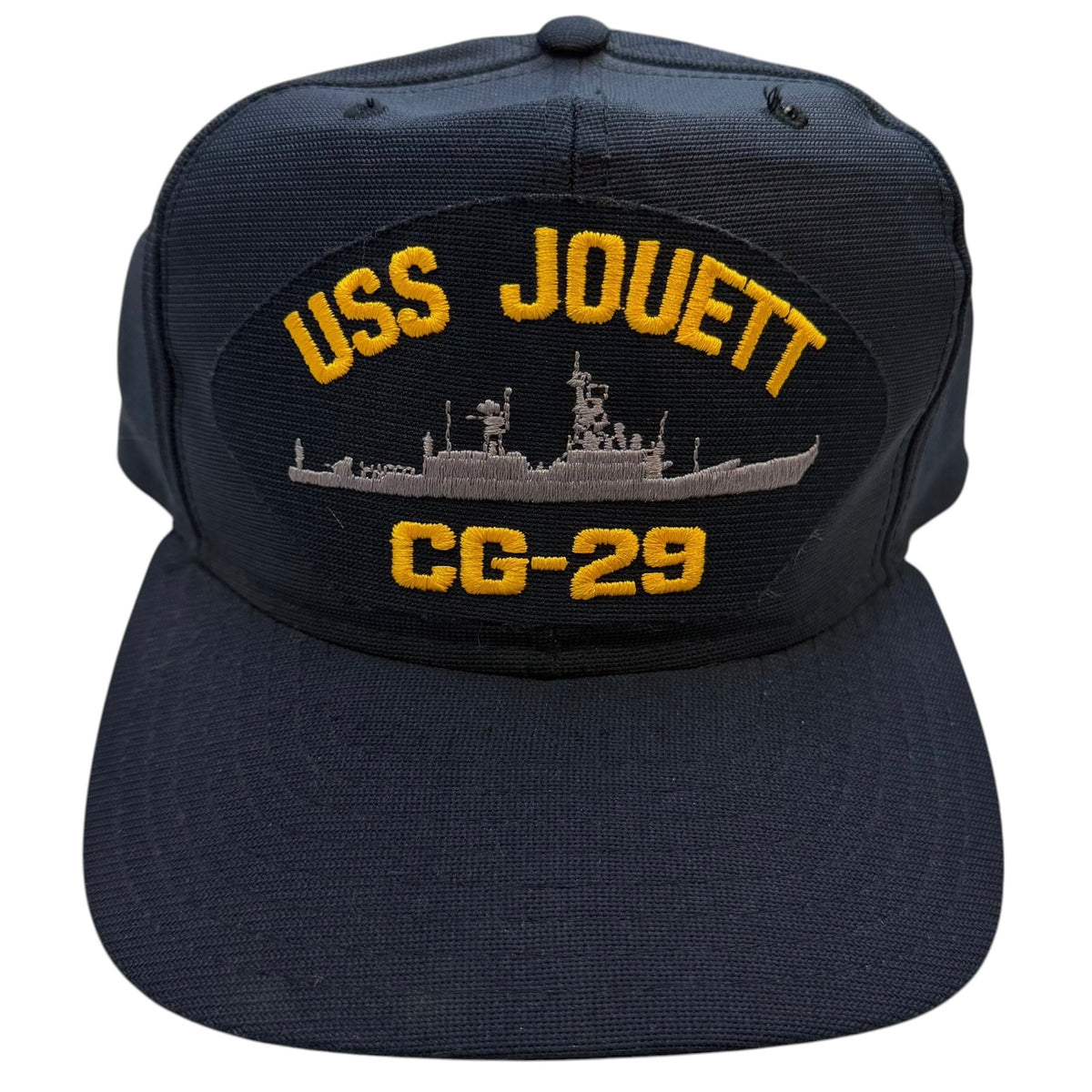 Vintage USS Jouette CG-29 Snapback Black