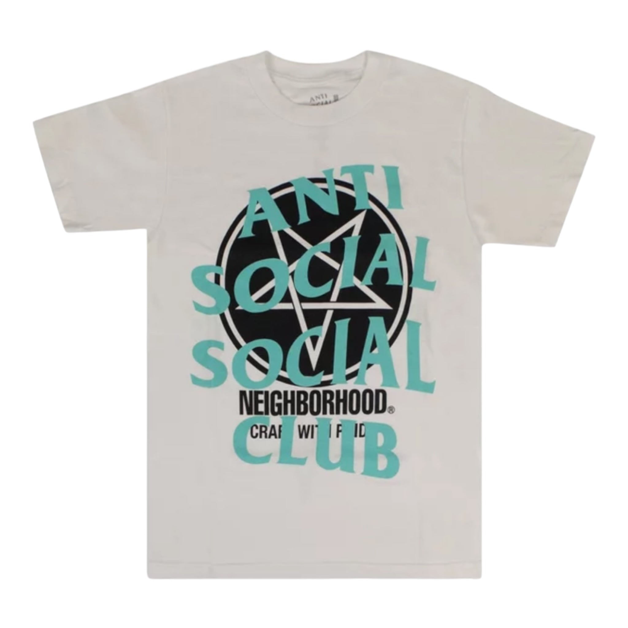 Anti Social Social Club x Neighborhood Filth Fury T-Shirt White