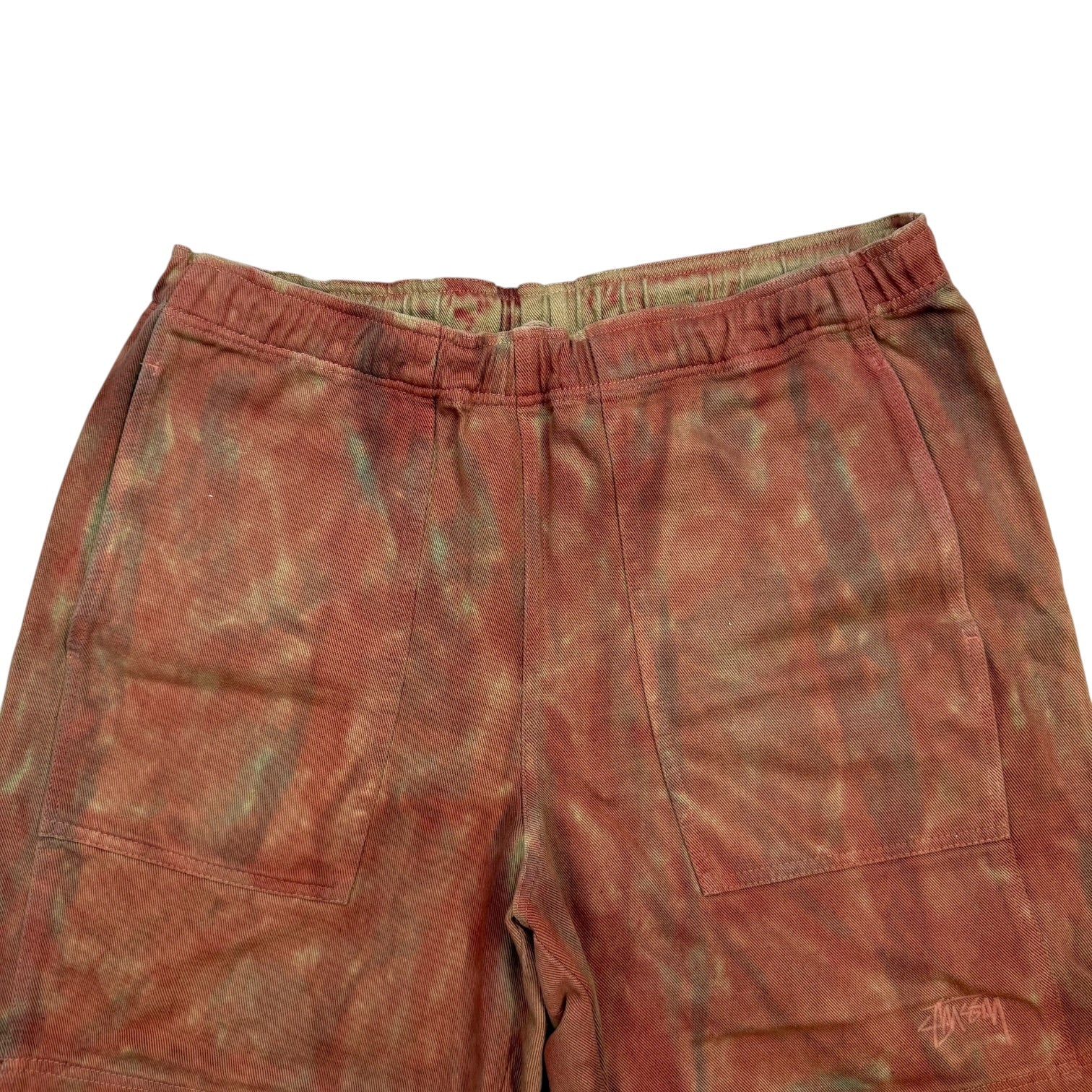 Stussy Dyed Easy Shorts Rust