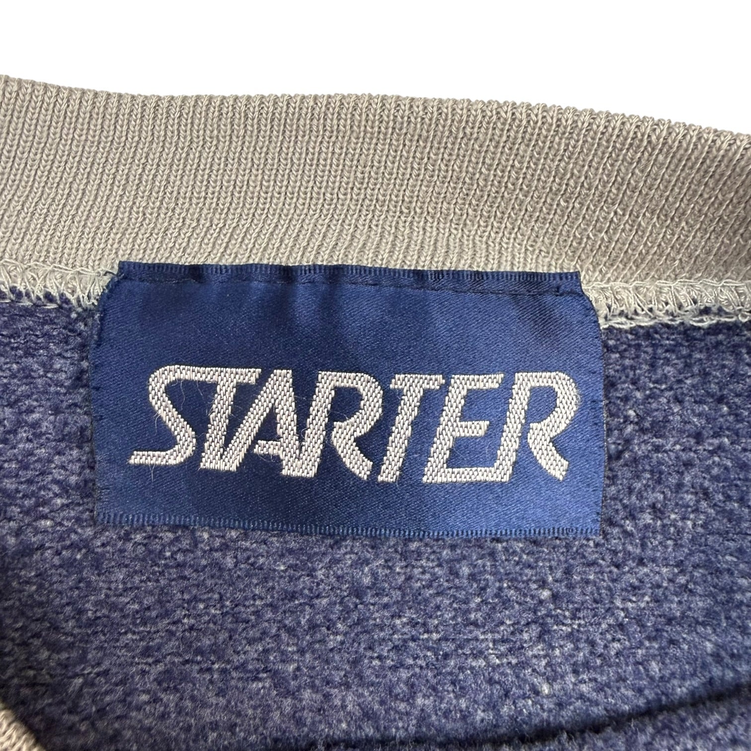 Vintage Starter Dallas Cowboys Crewneck Blue/Grey
