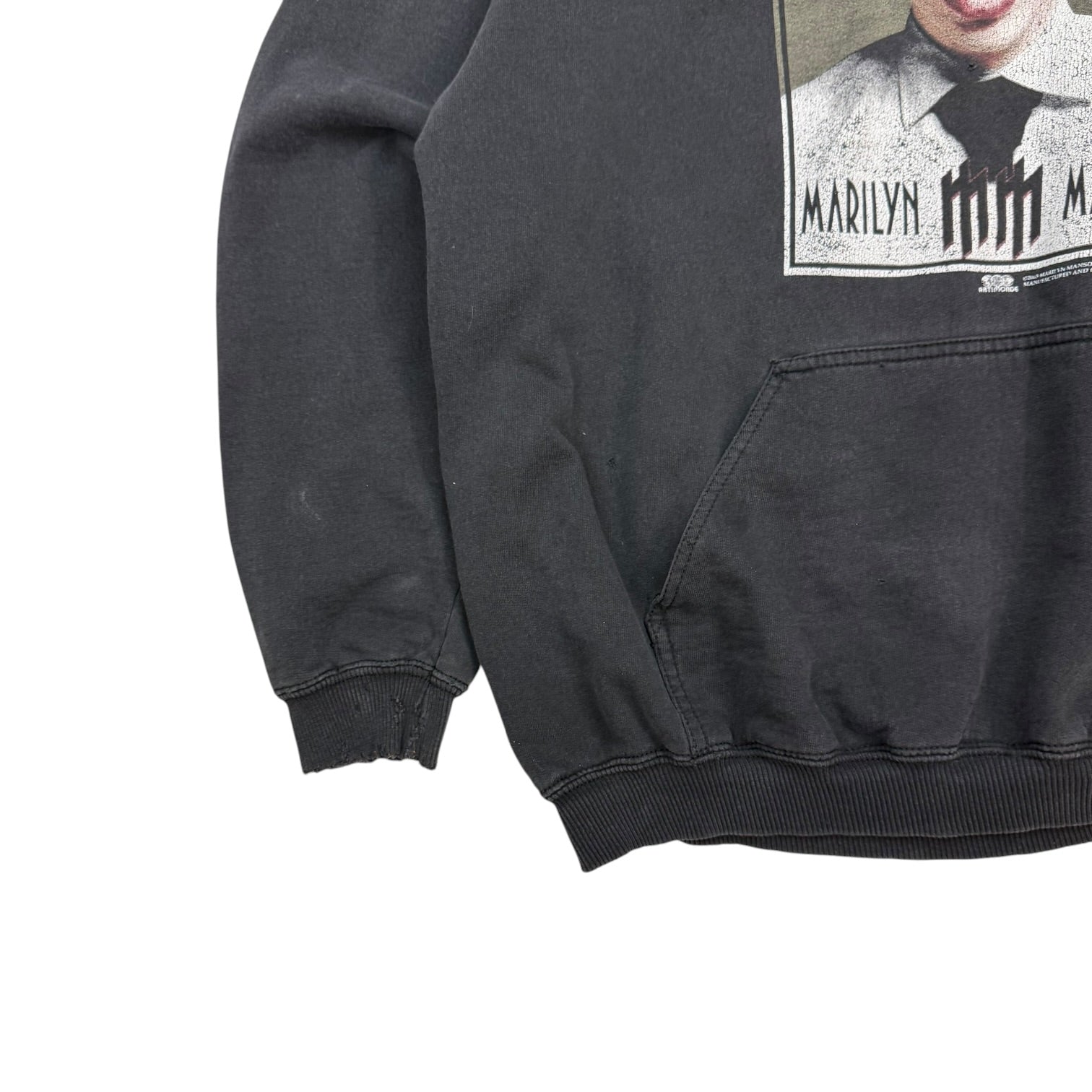 2003 Marilyn Manson Golden Age Of Grotesque Hoodie Black