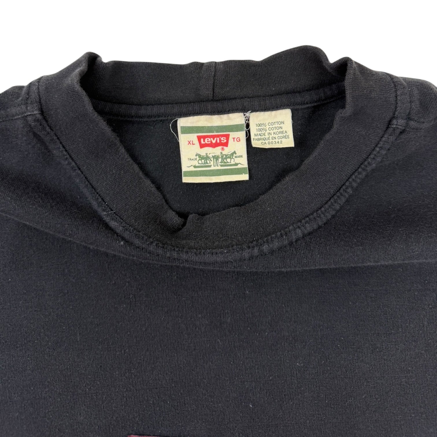 Vintage Levi’s Logo Long Sleeve Black