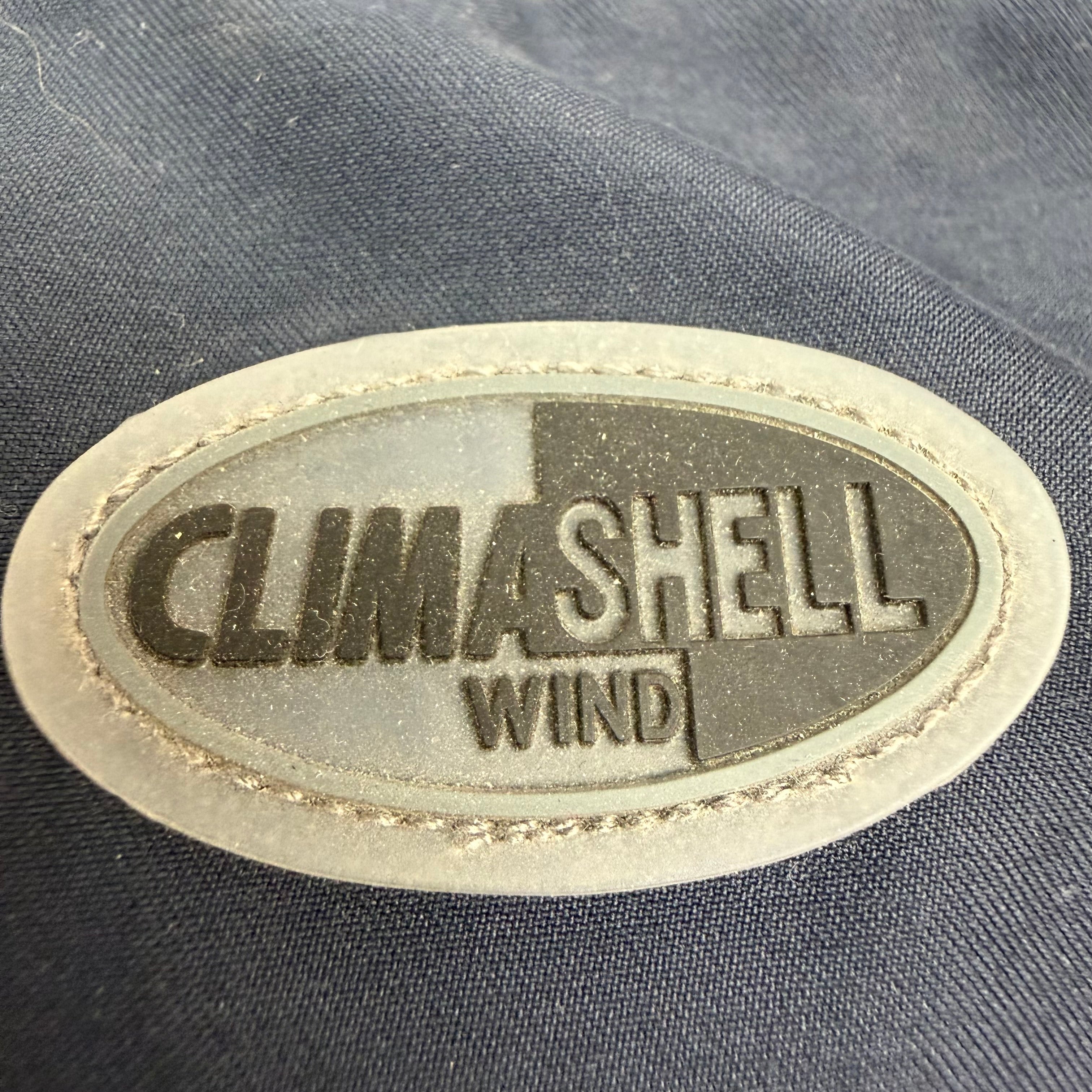 Vintage Adidas Climashell Quarter Zip Jacket Navy