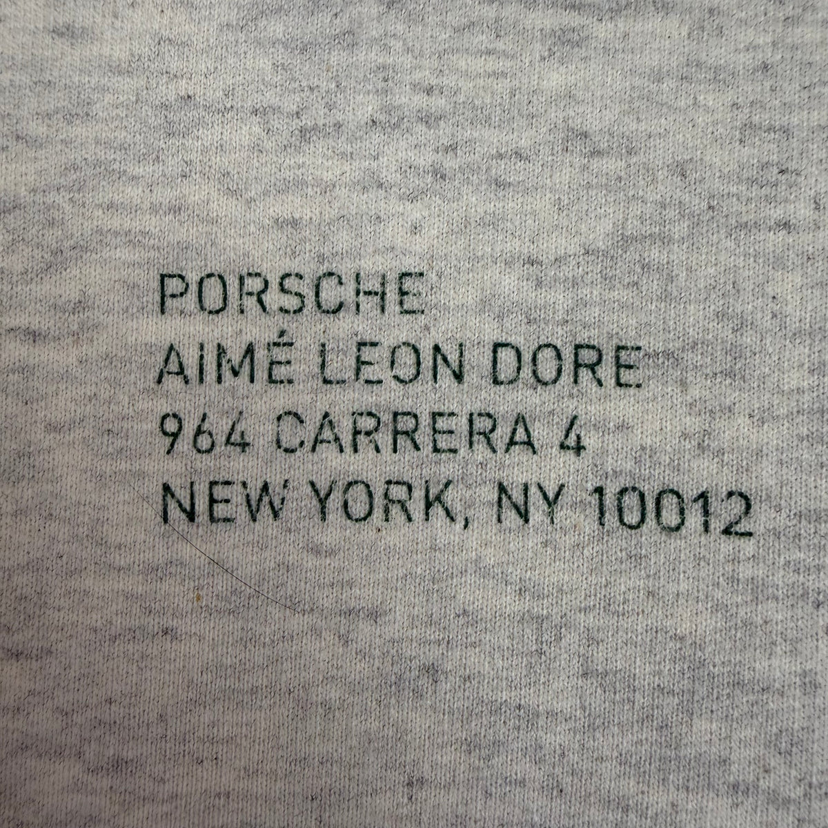Aimé Leon Dore × Porsche 964 Crewneck Sweatshirt Grey