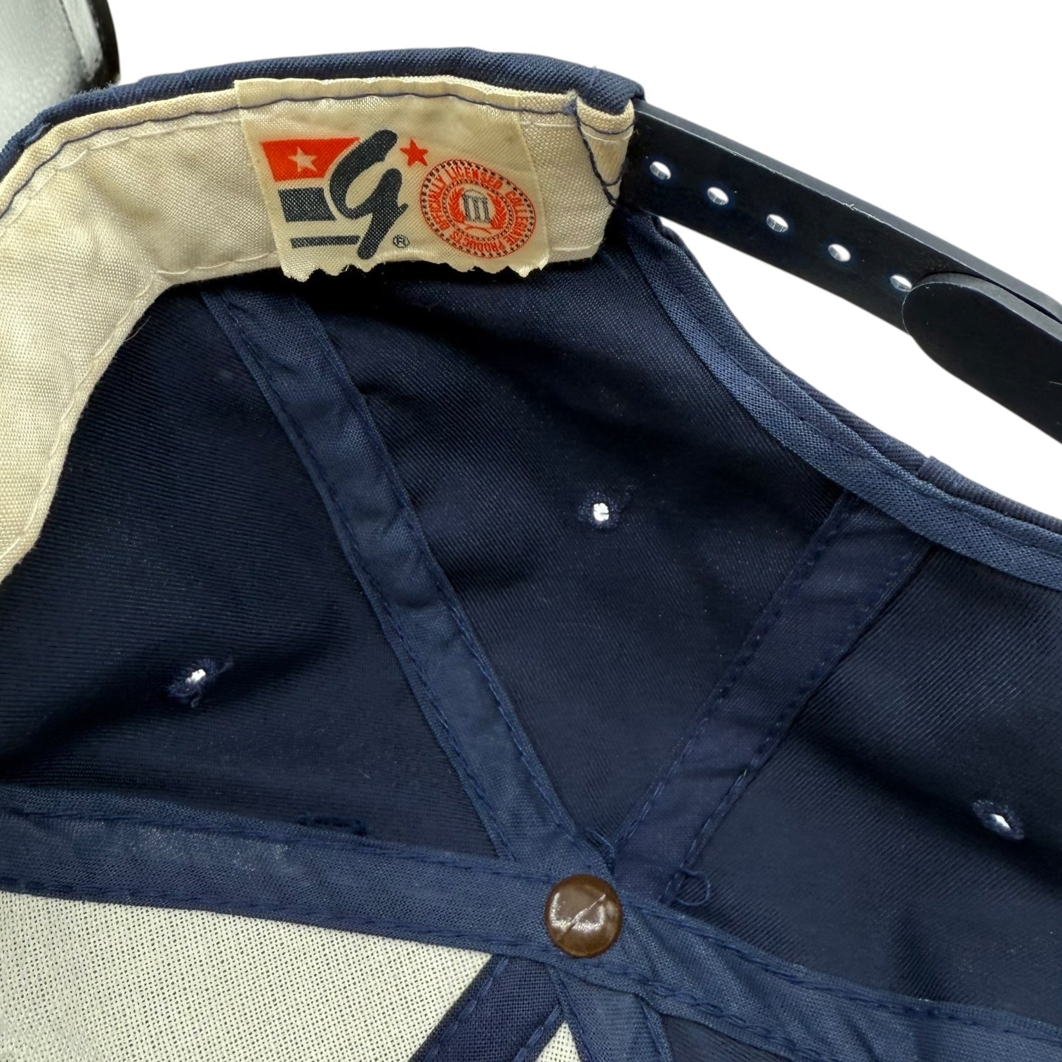 Vintage Starter Michigan Wolverines Hat Blue/Yellow