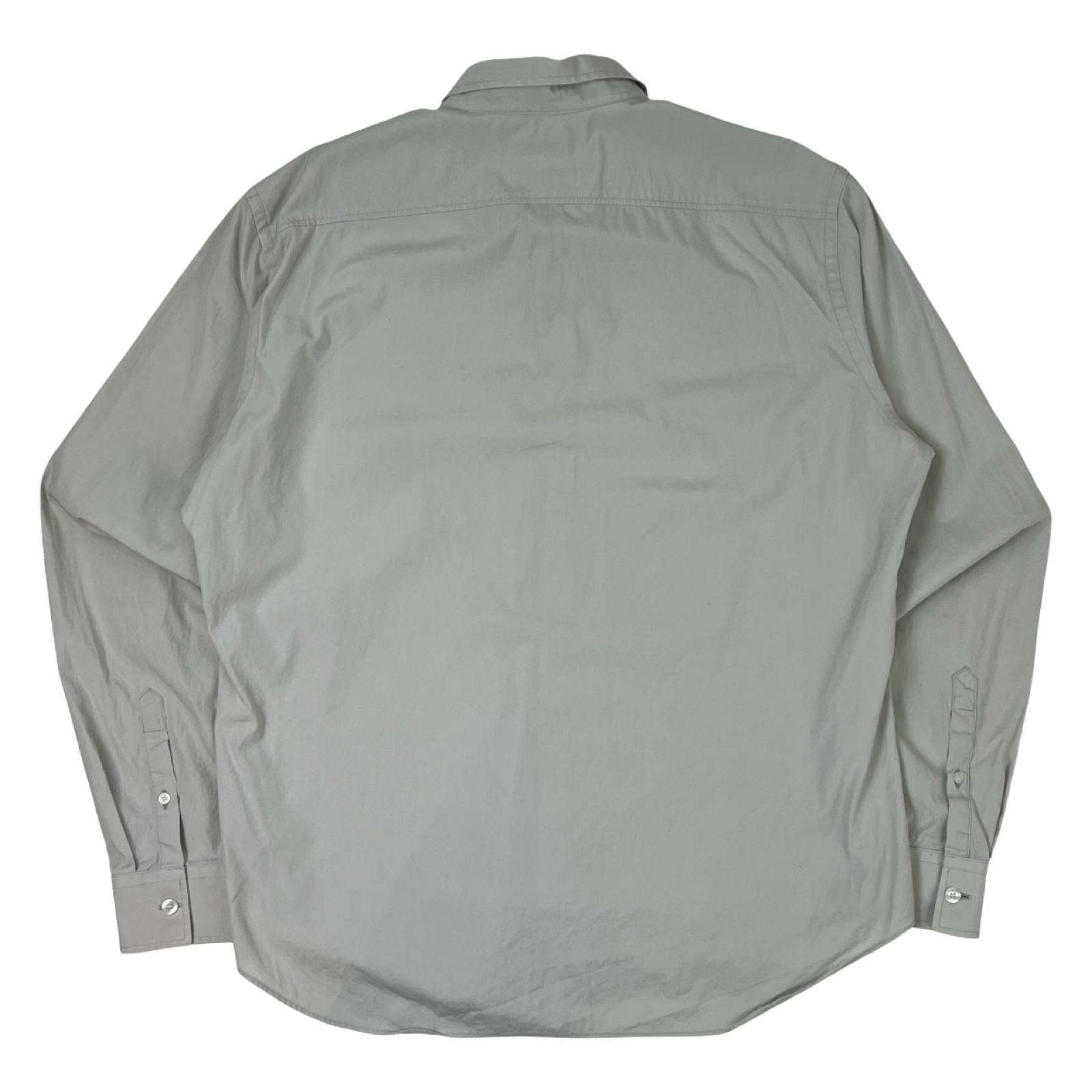Vintage Burberry Brit Button Up Shirt Grey