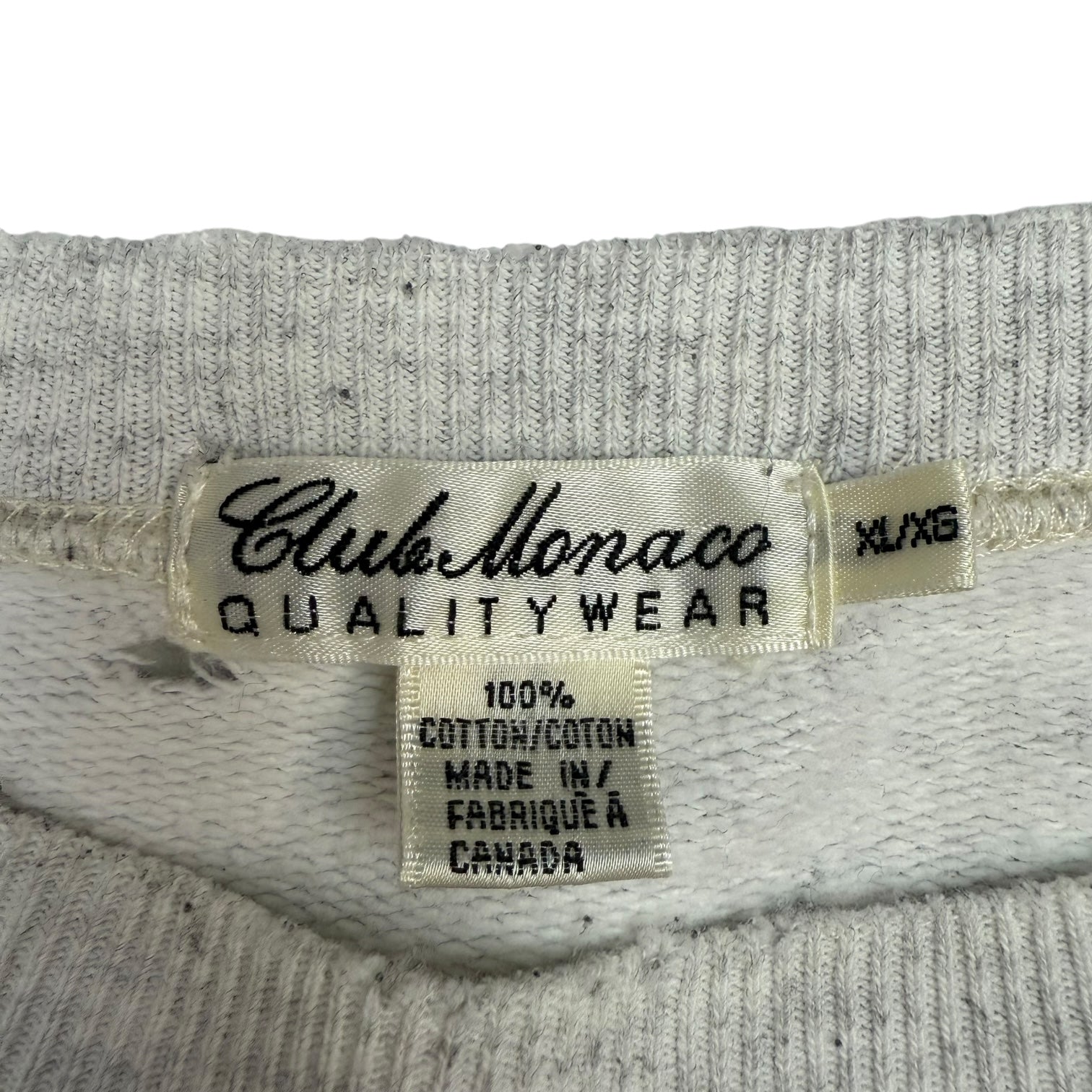 Vintage Club Monaco Crewneck Grey