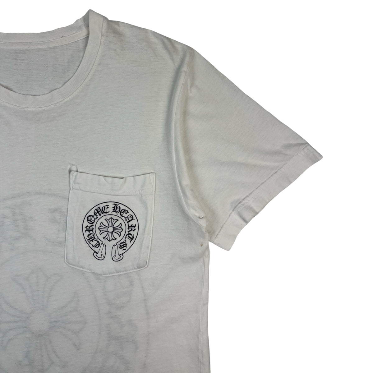 Chrome Hearts Hong Kong Horseshoe Pocket T-Shirt