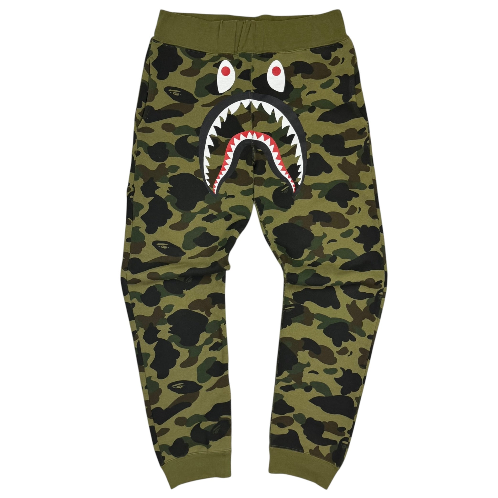 Bape 1st Shark Slim Sweatpants Camo