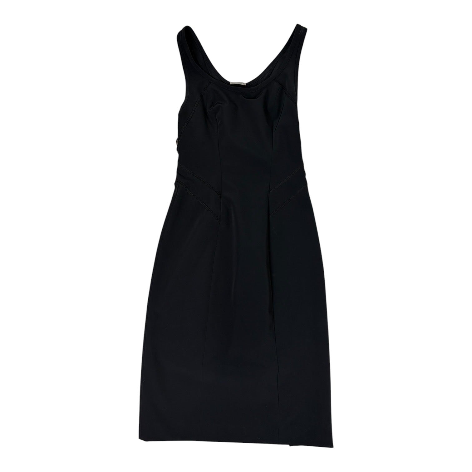(W) Prada Scoop-Back Dress Black
