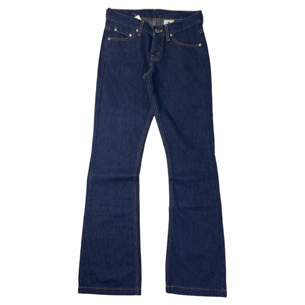 (W) Vintage Y2K Silvertab Flared Jean Pant Dark Wash