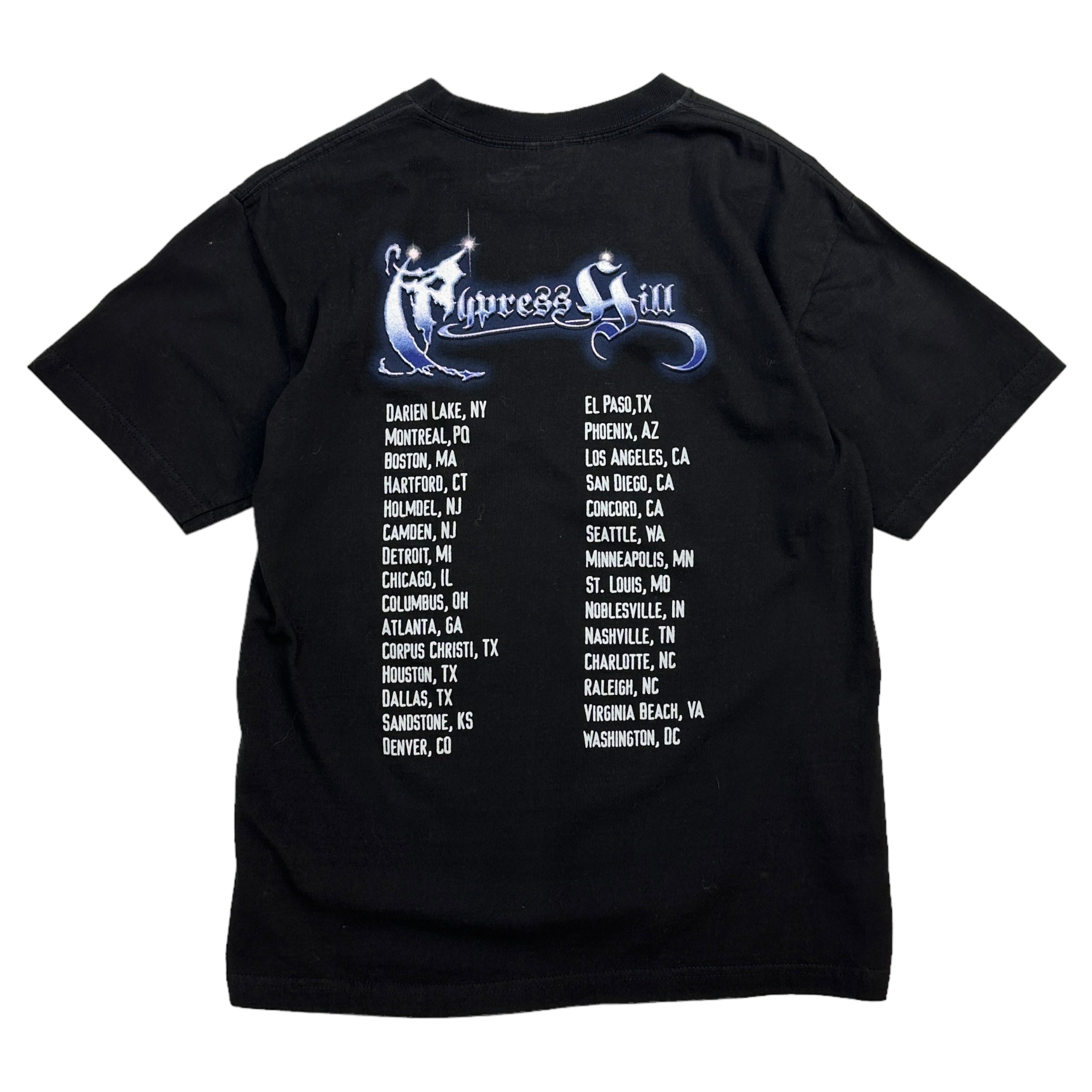 Vintage Cypress Hill Tour Tee Black