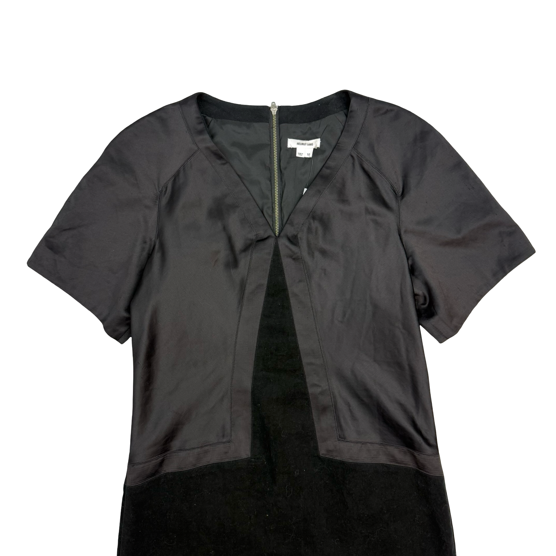 (W) Helmut Lang Gala Dress Black