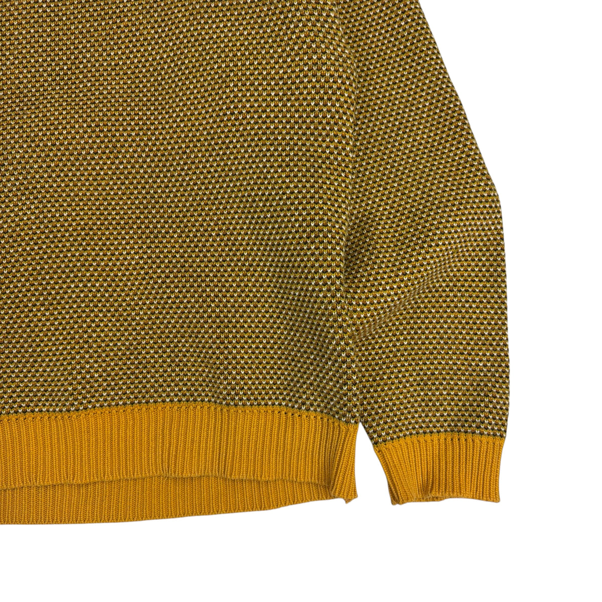 Vintage Sport Classics Knit Sweater Yellow