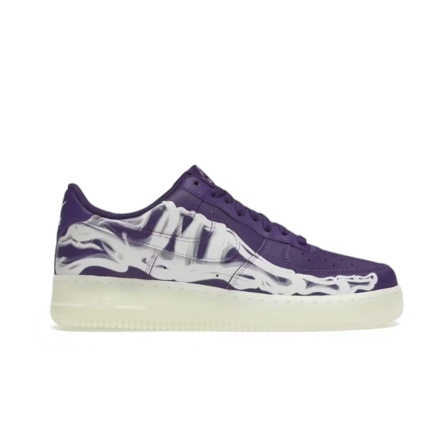 Nike Air Force 1 Low '07 QS Purple Skeleton Halloween (2021) (Used)