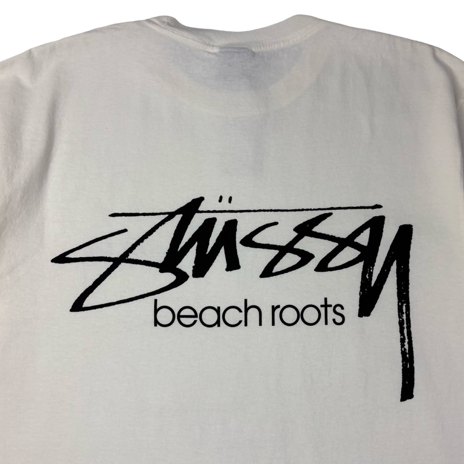 Stussy Beach Roots Pigment Dyed Tee Creme