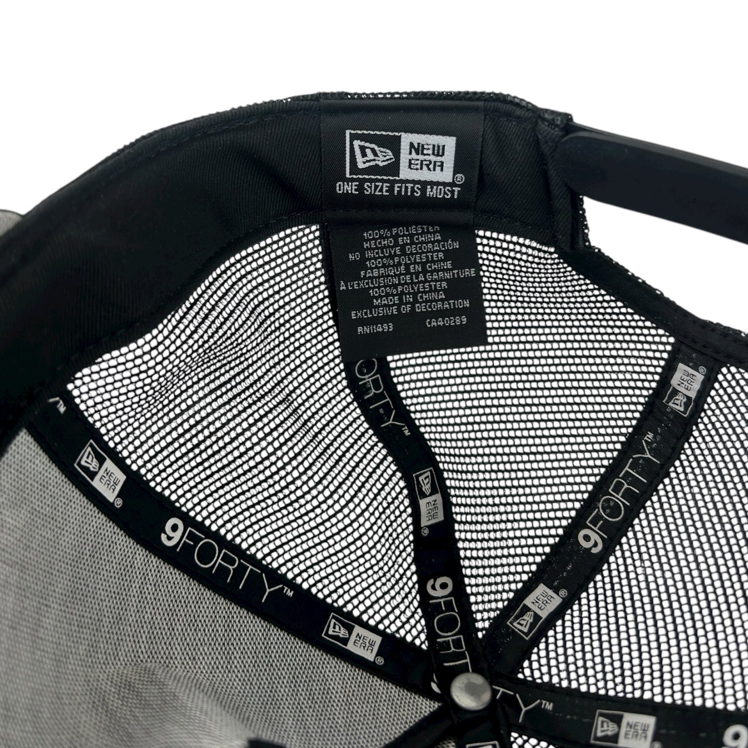 New Era Los Angeles Lakers Trucker Hat Black