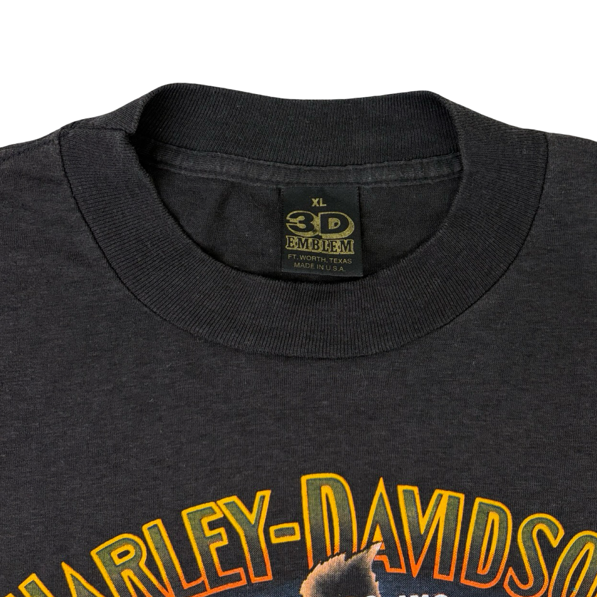 Vintage 1989 Harley Davidson “Genuine Hawg” T-Shirt Black