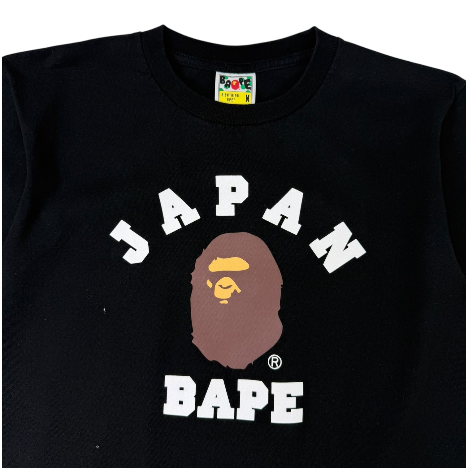 BAPE Japan College City T-Shirt Black
