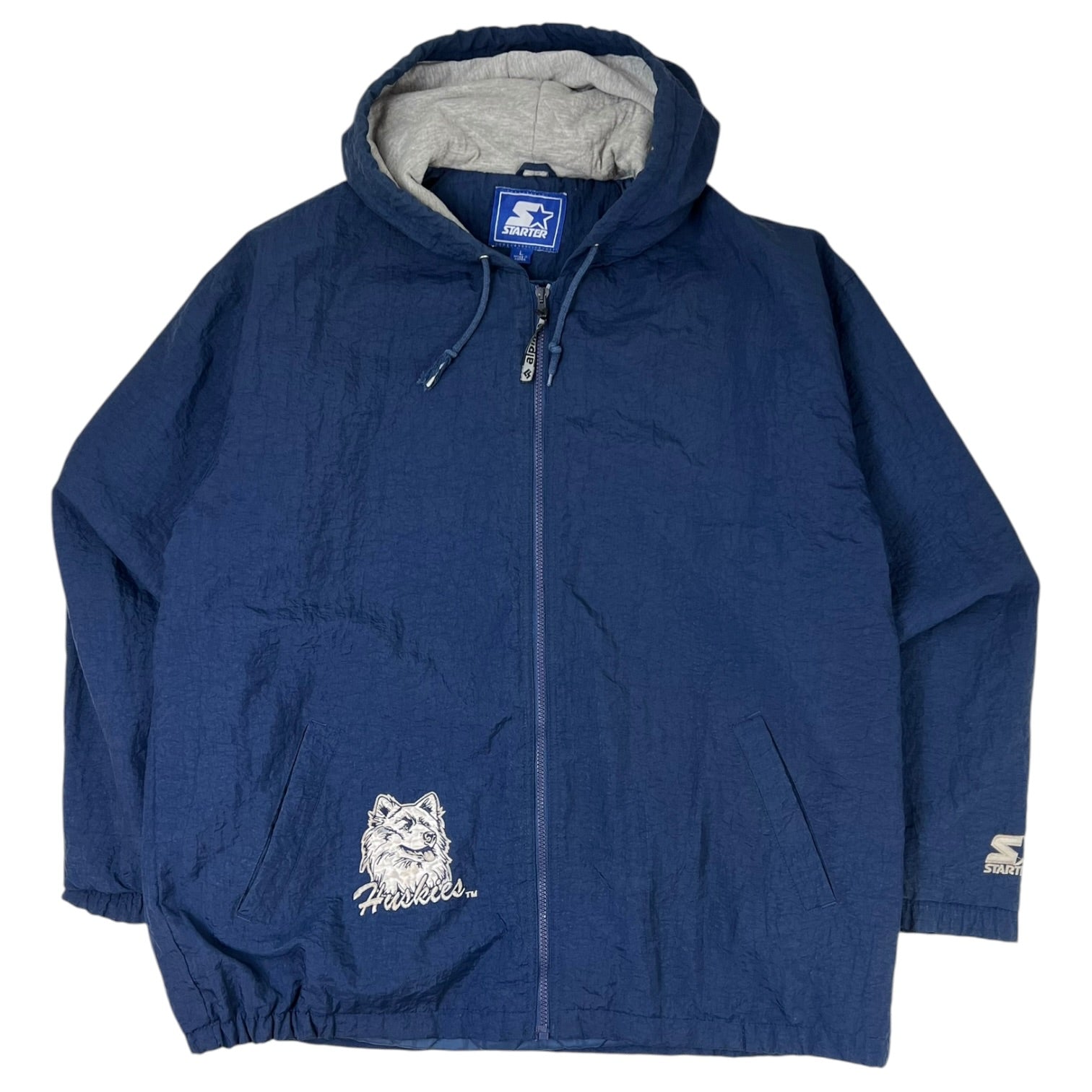 Vintage Starter Washington Huskies Jacket Navy