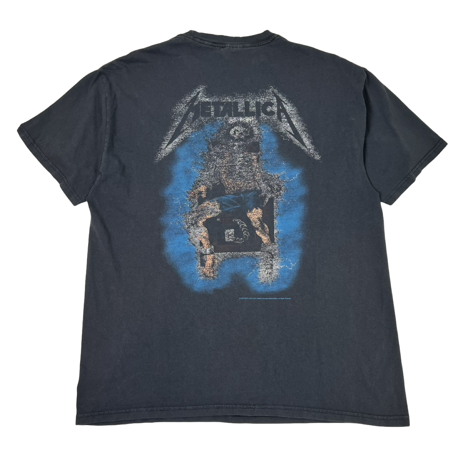 Vintage 2007 Metallica debut album Kill Em All T-Shirt Black