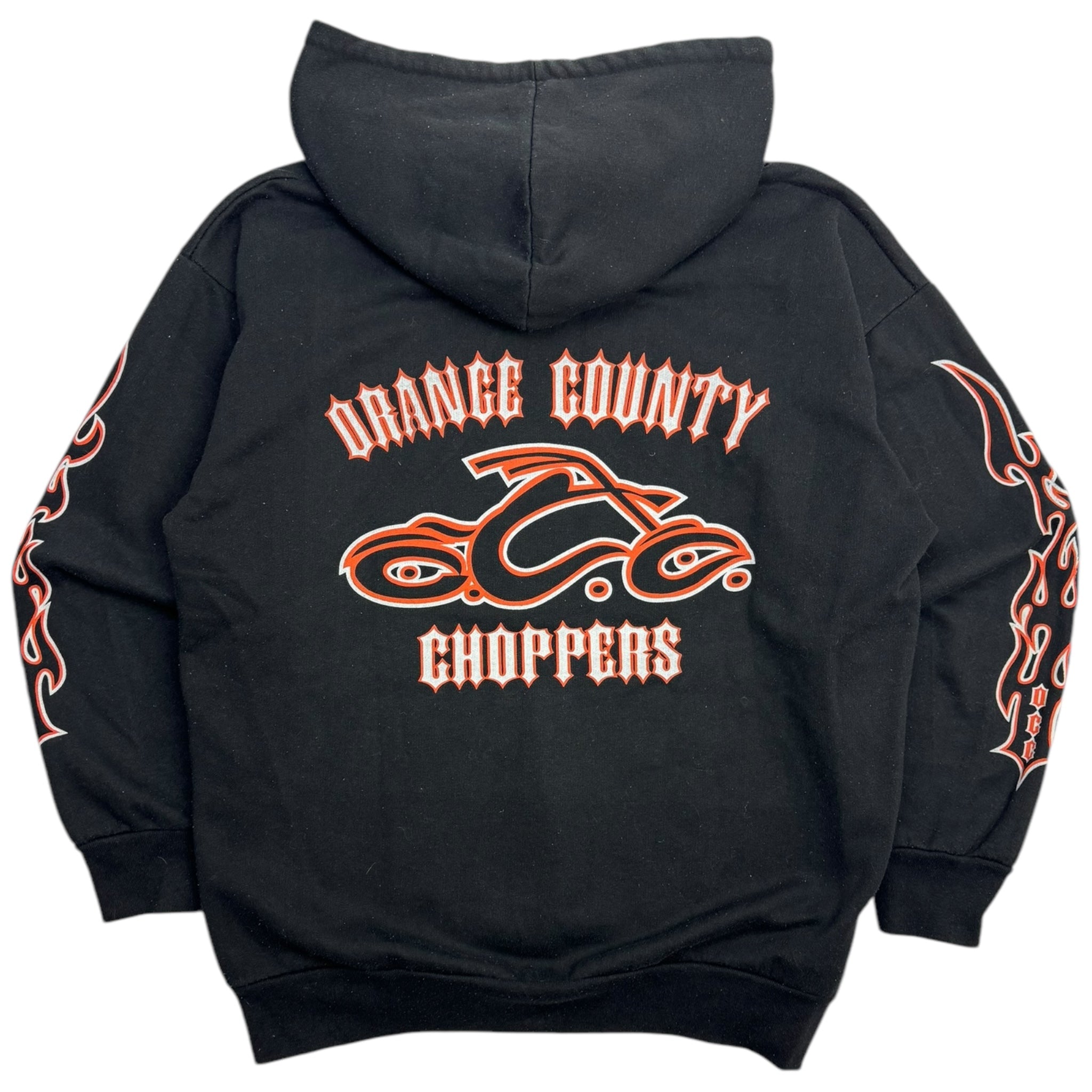 Y2K Orange County Choppers Flamesleeve Hoodie