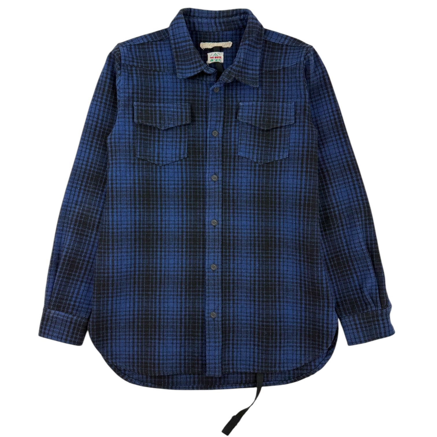 Off-White Flannel Navy