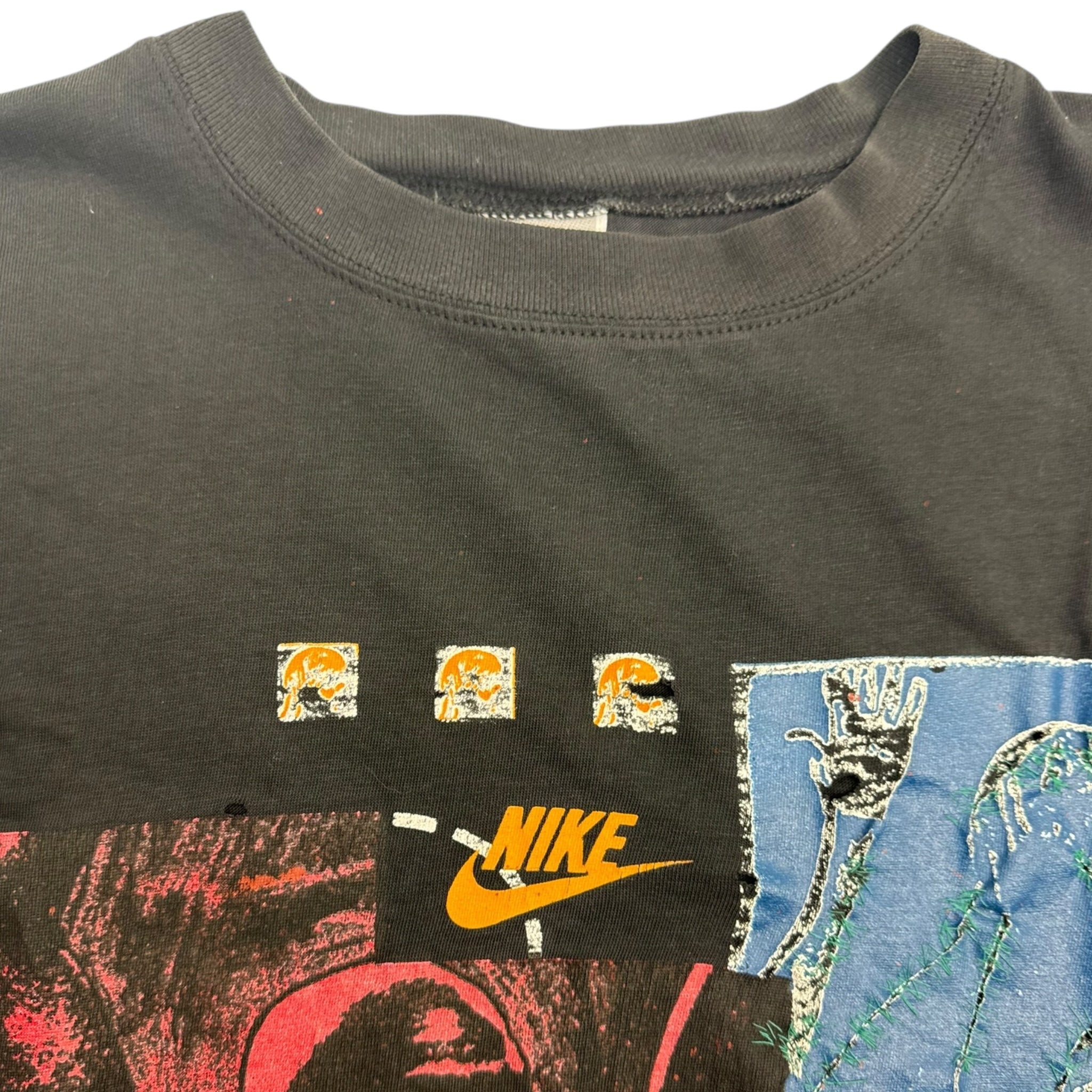 Vintage Nike Air Jordan Distressed Tee Black