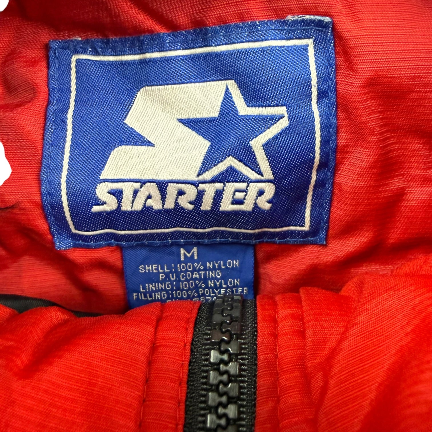 Vintage Starter Nebraska Huskers Anorak Jacket Red/Black