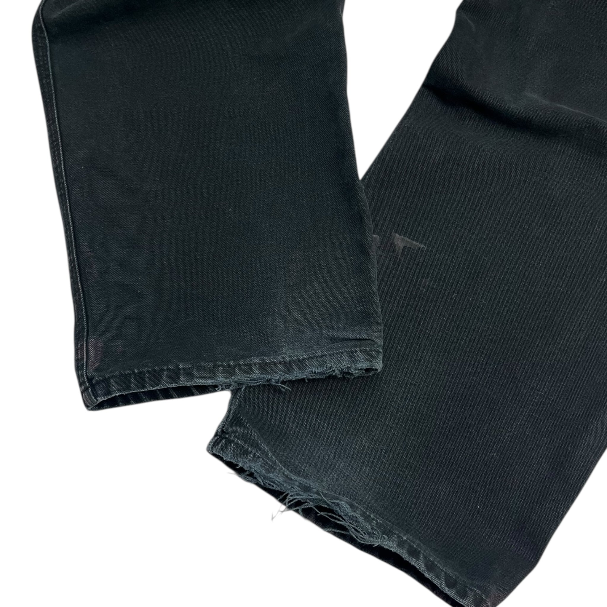 Carhartt Carpenter Work Pants Faded Noir