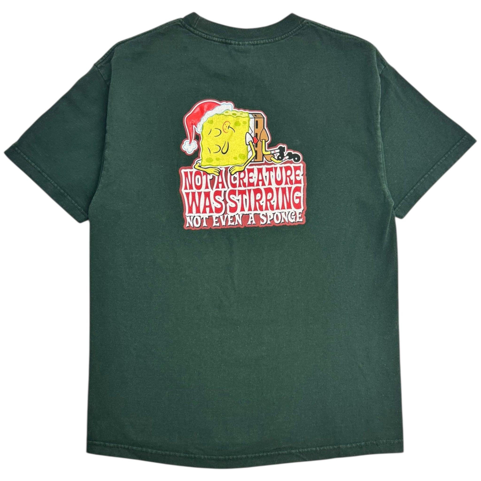 2002 SpongeBob Squarepants Holiday Promo T-Shirt