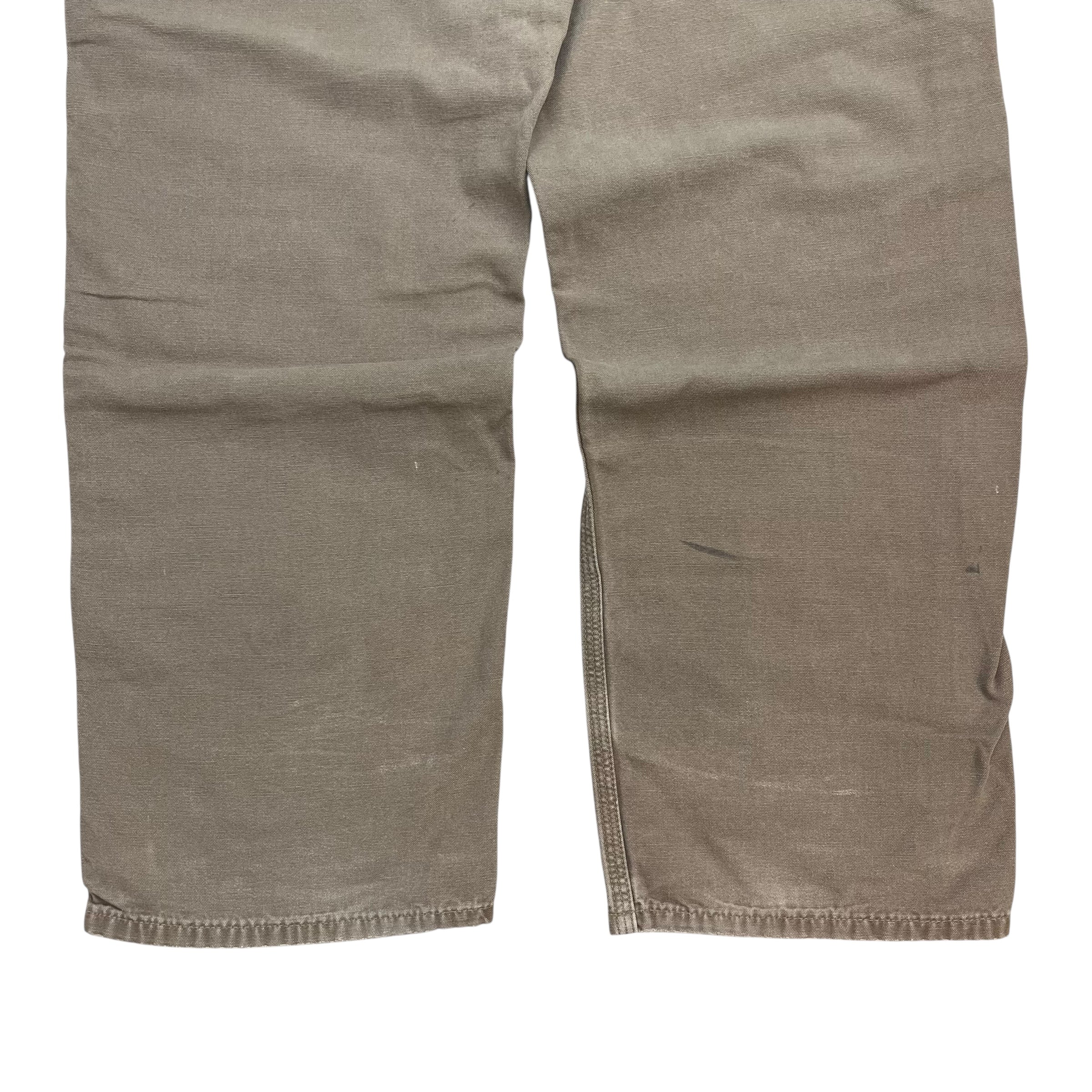 Vintage Carhartt Dungaree Pants Beige