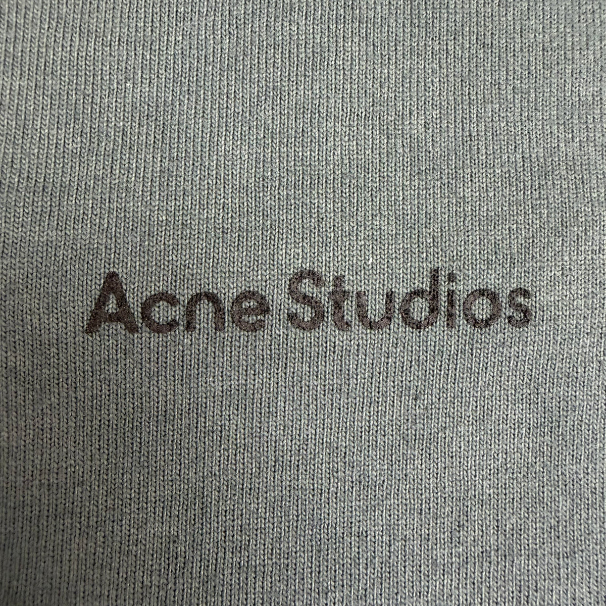 Acne Studios Extorr Stamp Tee Grey