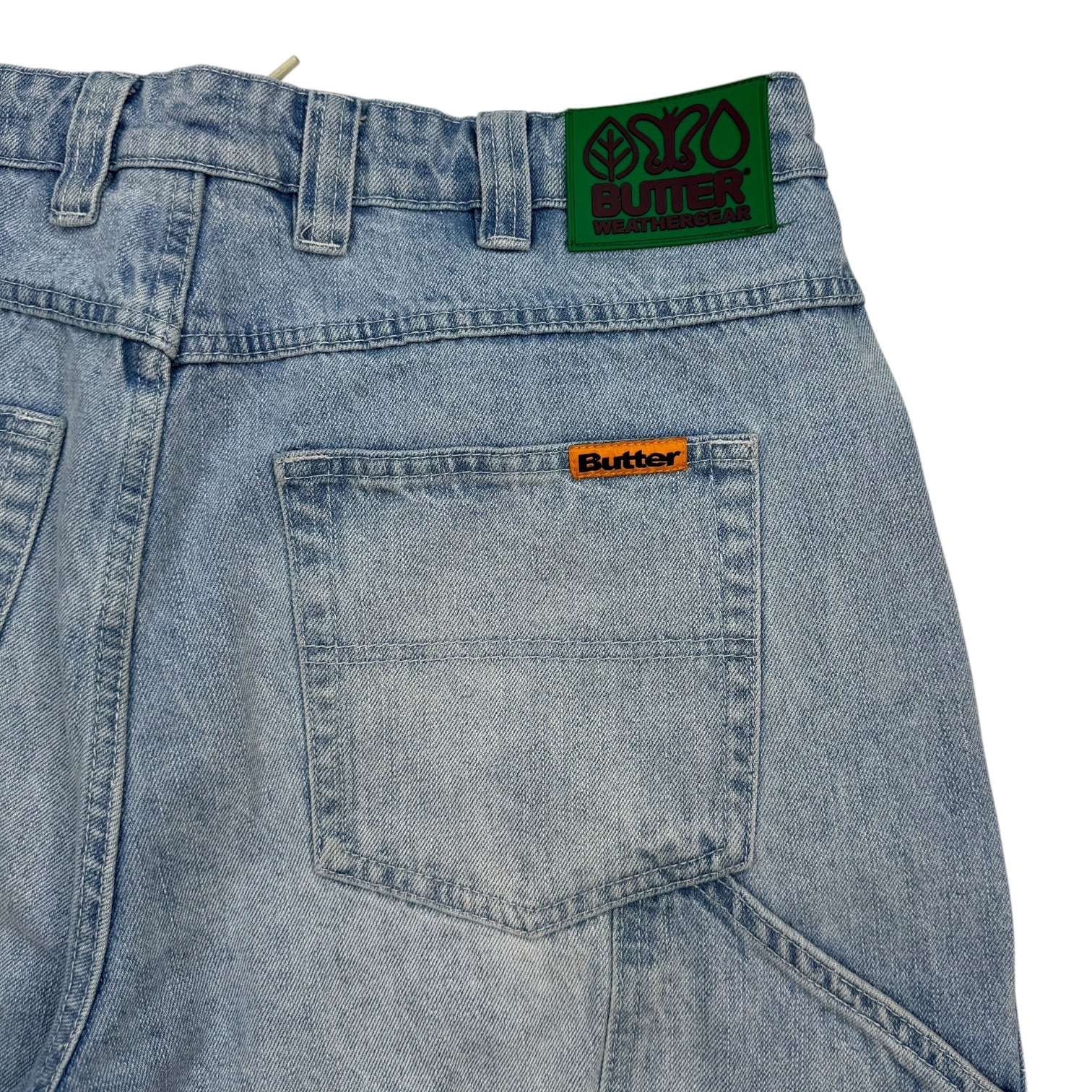 Butter Goods WeatherGear Denim Pants Light Wash
