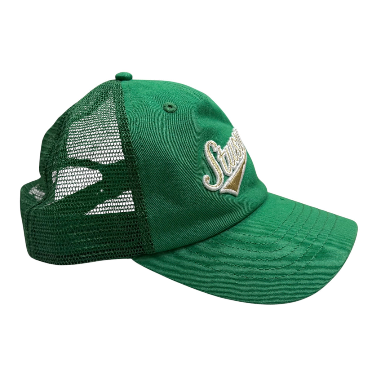 Stussy Low Profile Athletic Trucker Green