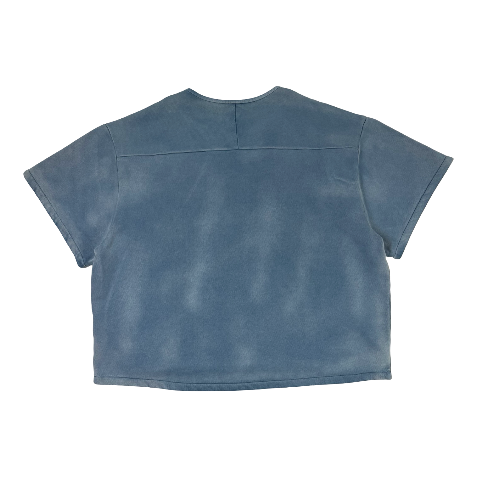 Yeezy Gap Engineered by Balenciaga Fleece Yoke T-Shirt Bluestone