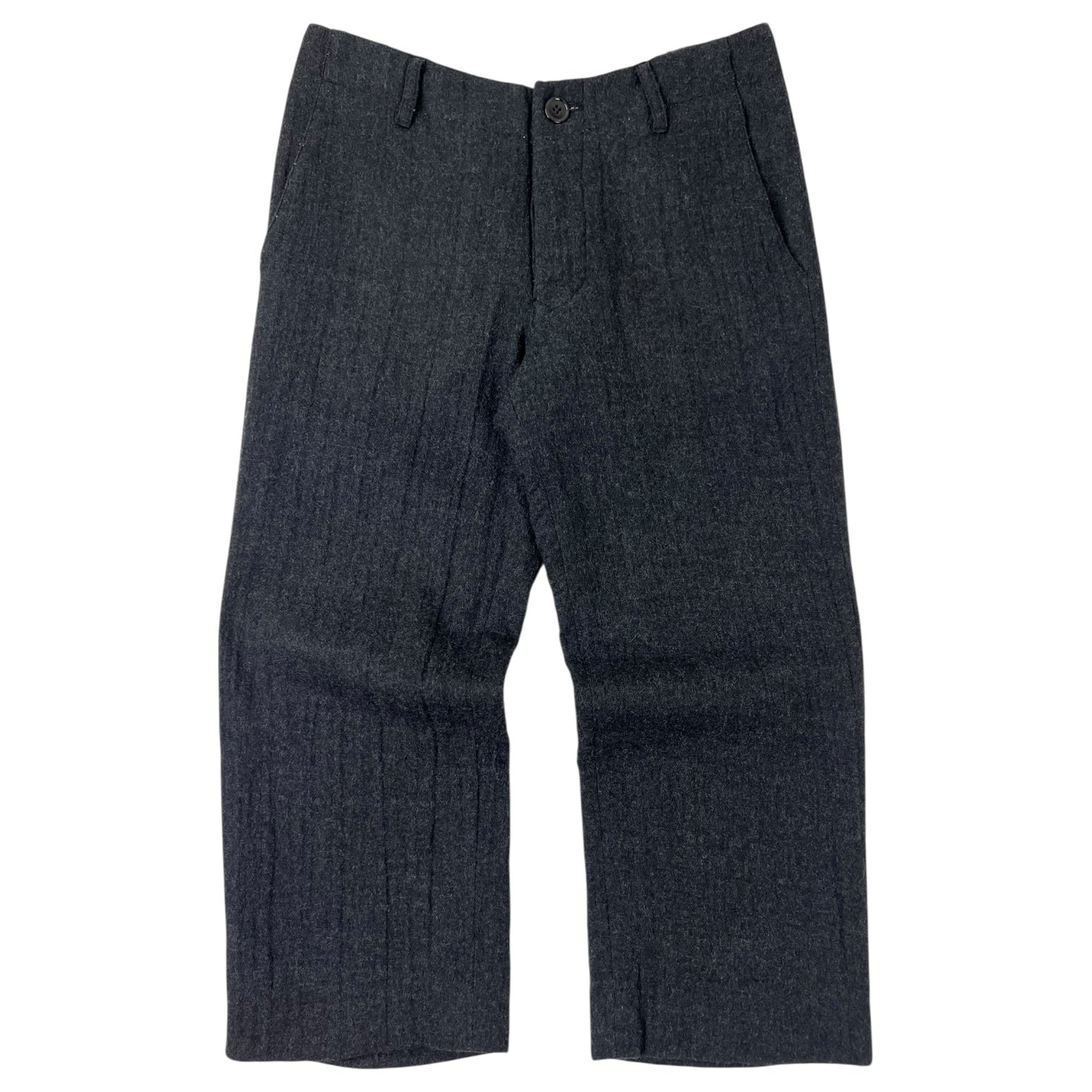 (W) Rick Owen’s Wool Trousers Black