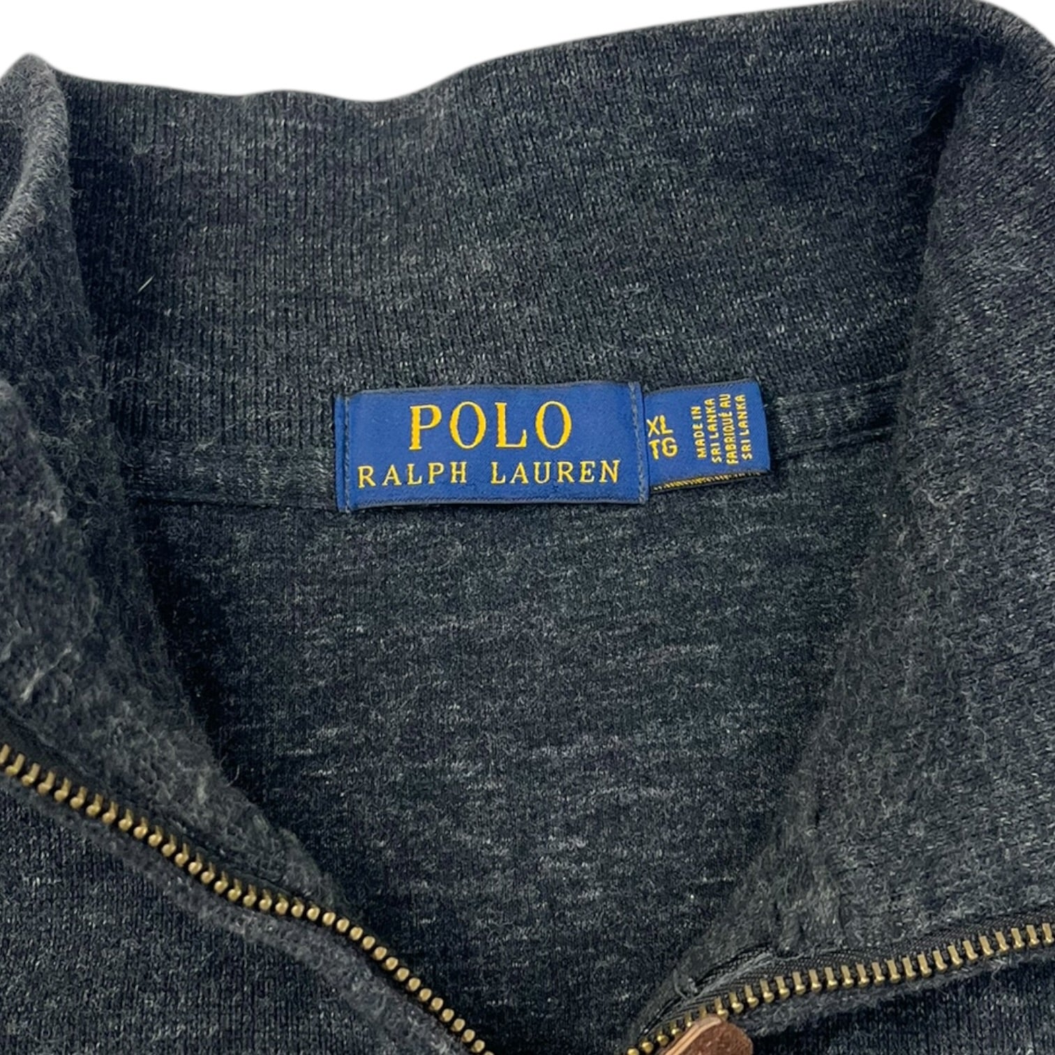 Polo Ralph Lauren 1/4 Zip Dark Heather Grey