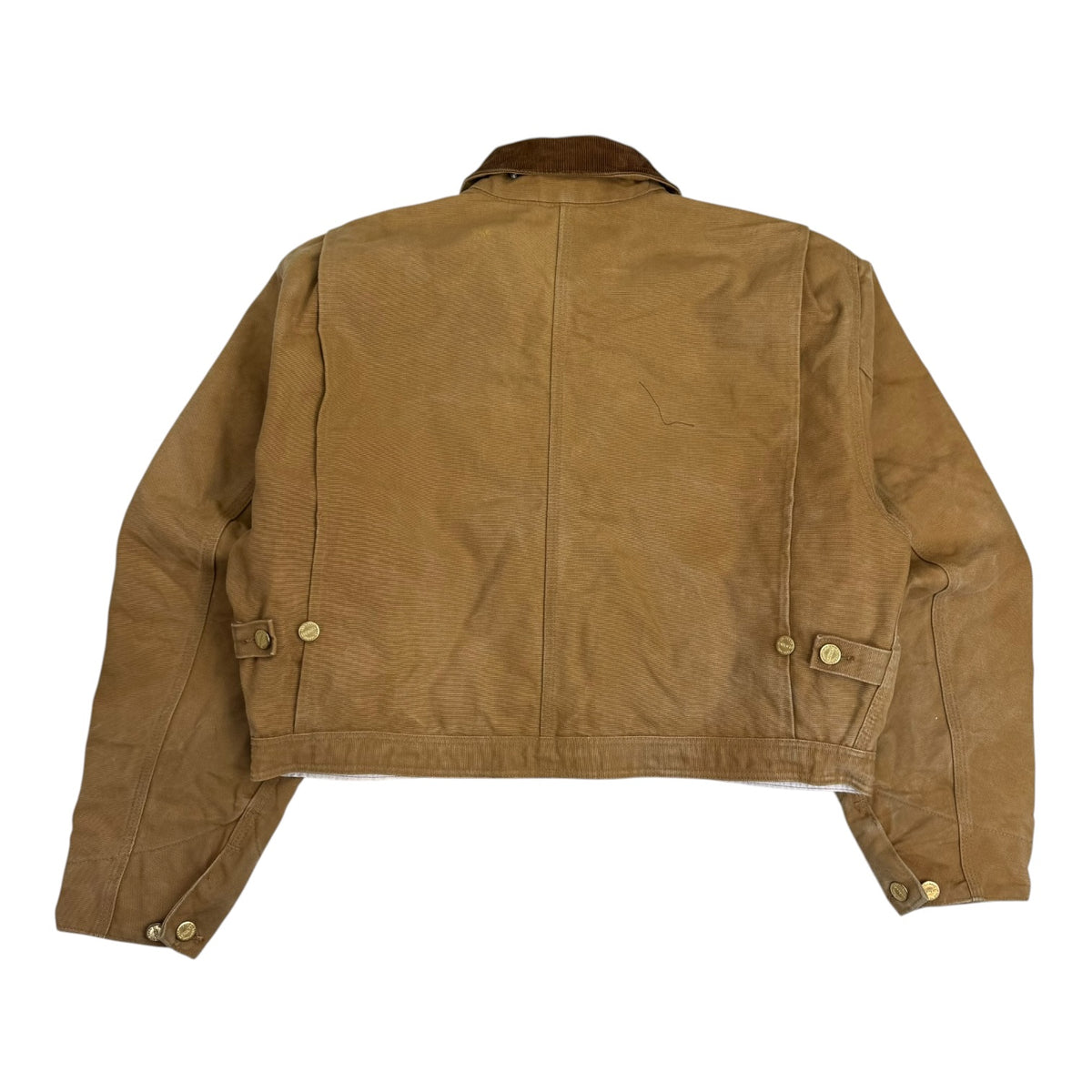 Vintage Carhartt Custom Cropped Jacket Tan