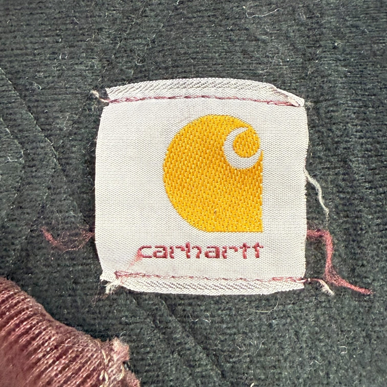 Vintage Carhartt Santa Fe Jacket Tie Dye Maroon