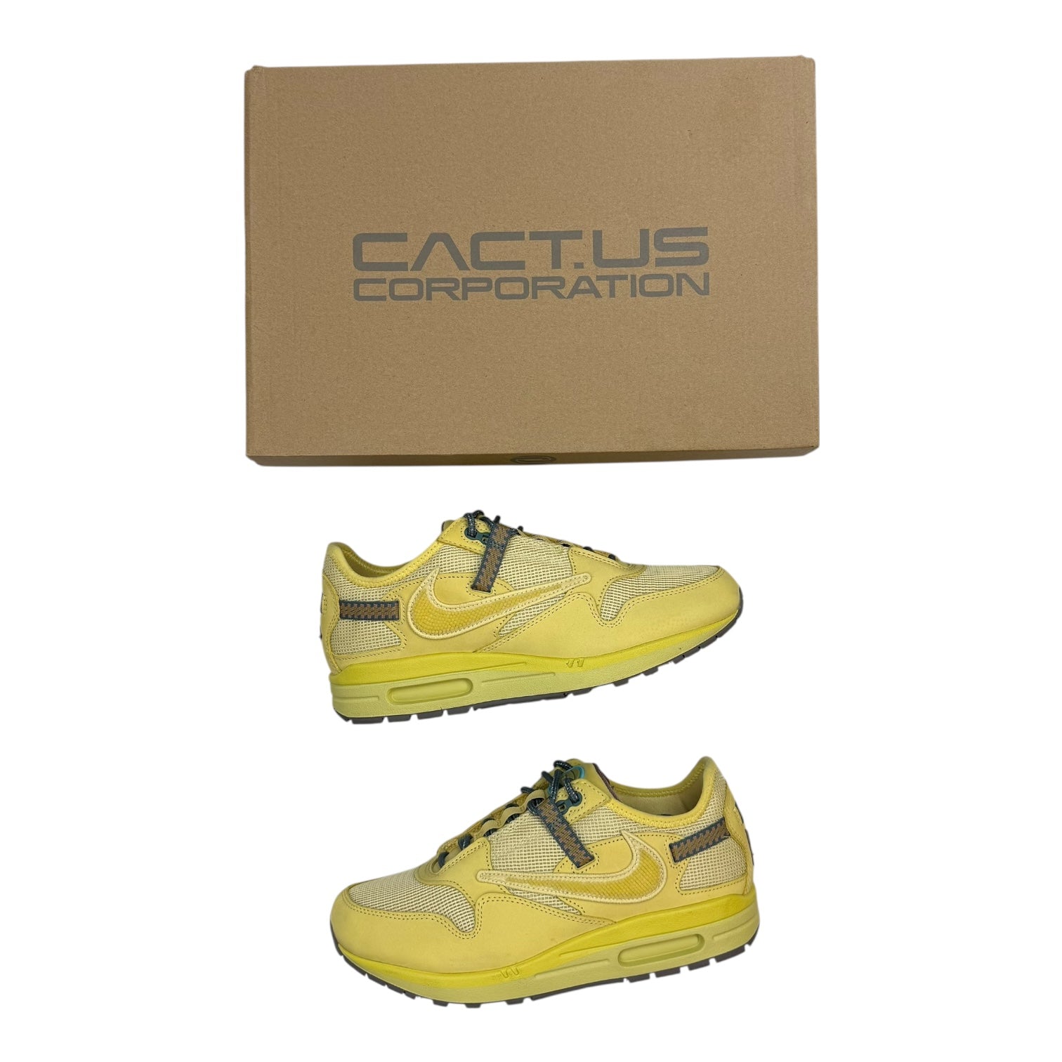 Nike Air Max 1 Travis Scott Cactus Jack Saturn Gold (Used)