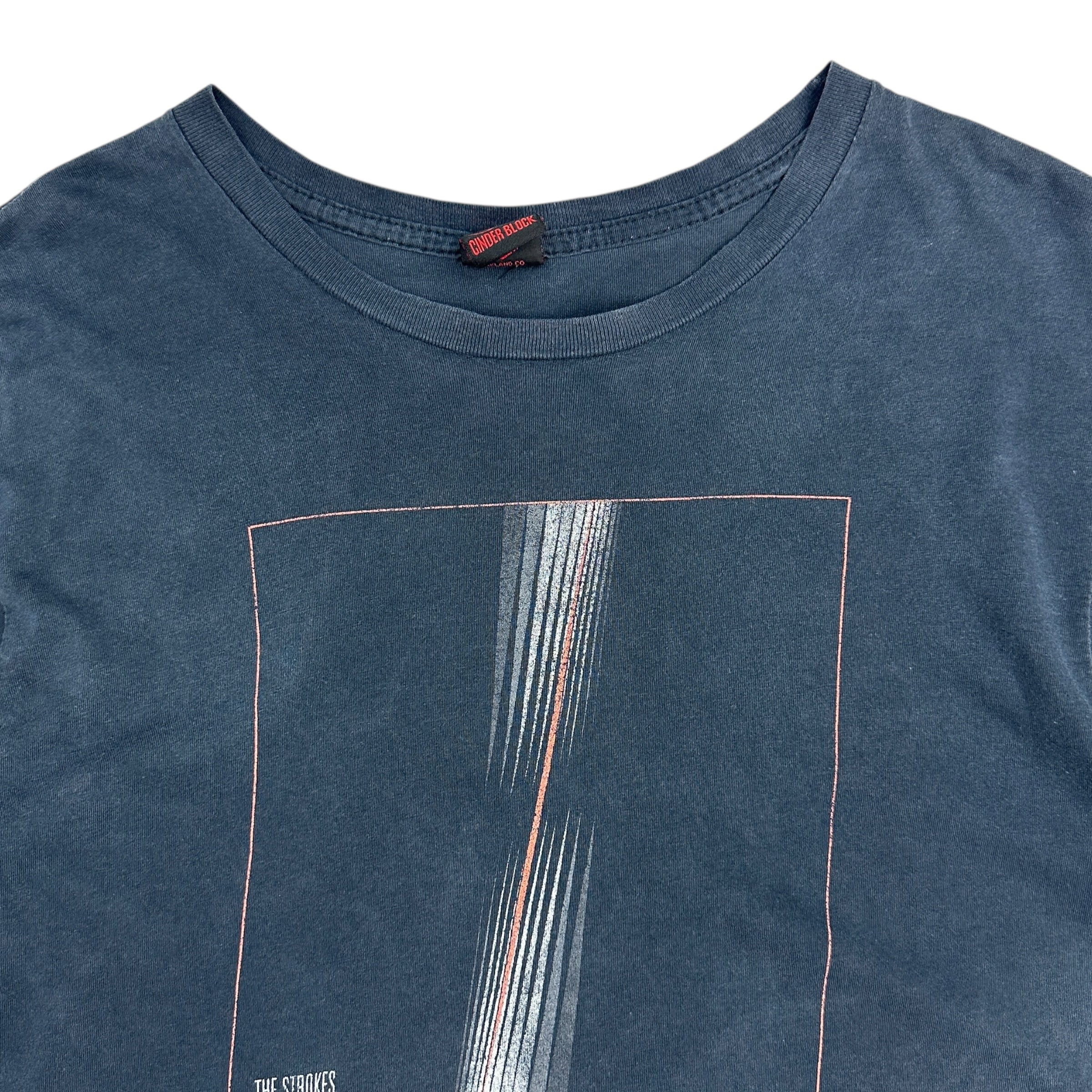 2006 The Strokes United States Tour Tee Washed Black