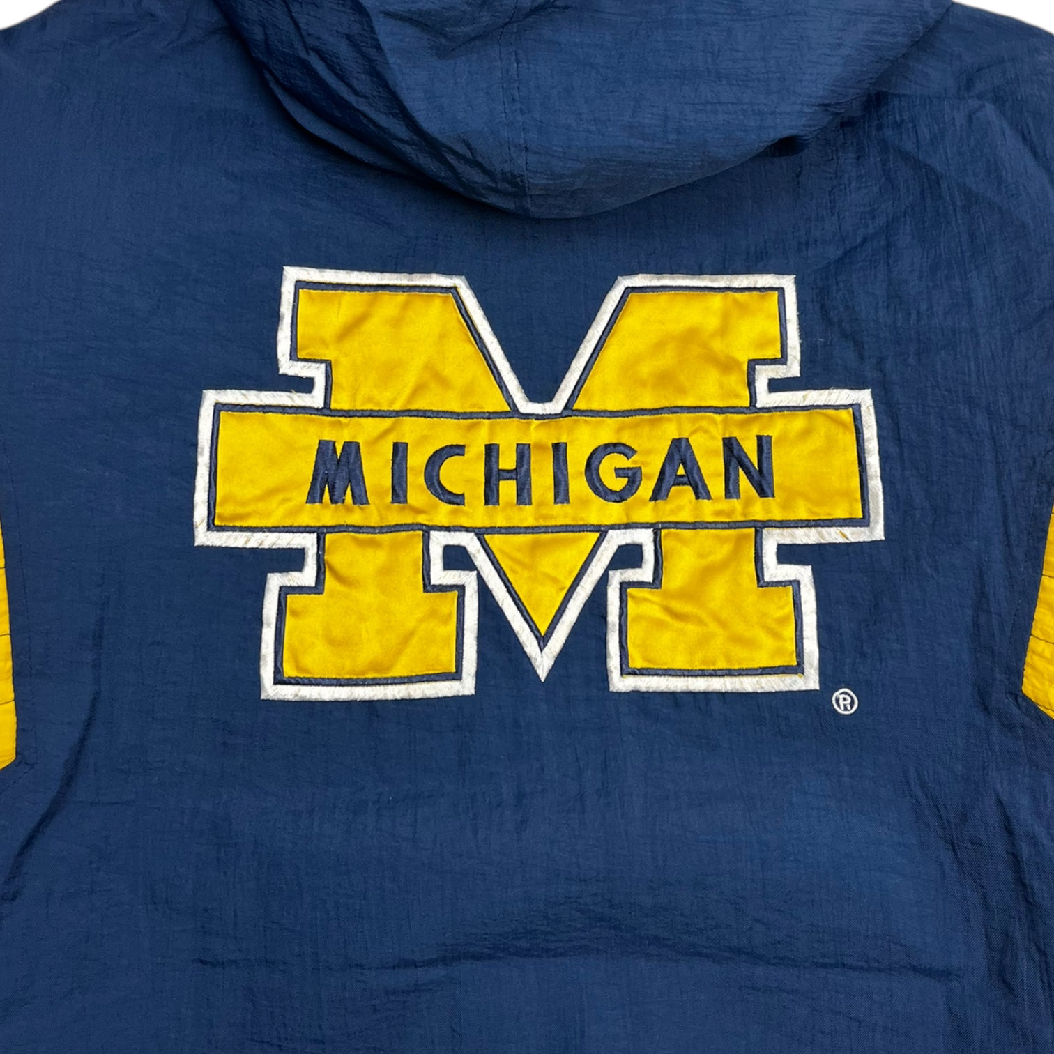 Vintage Michigan Wolverines Starter Anorak Jacket